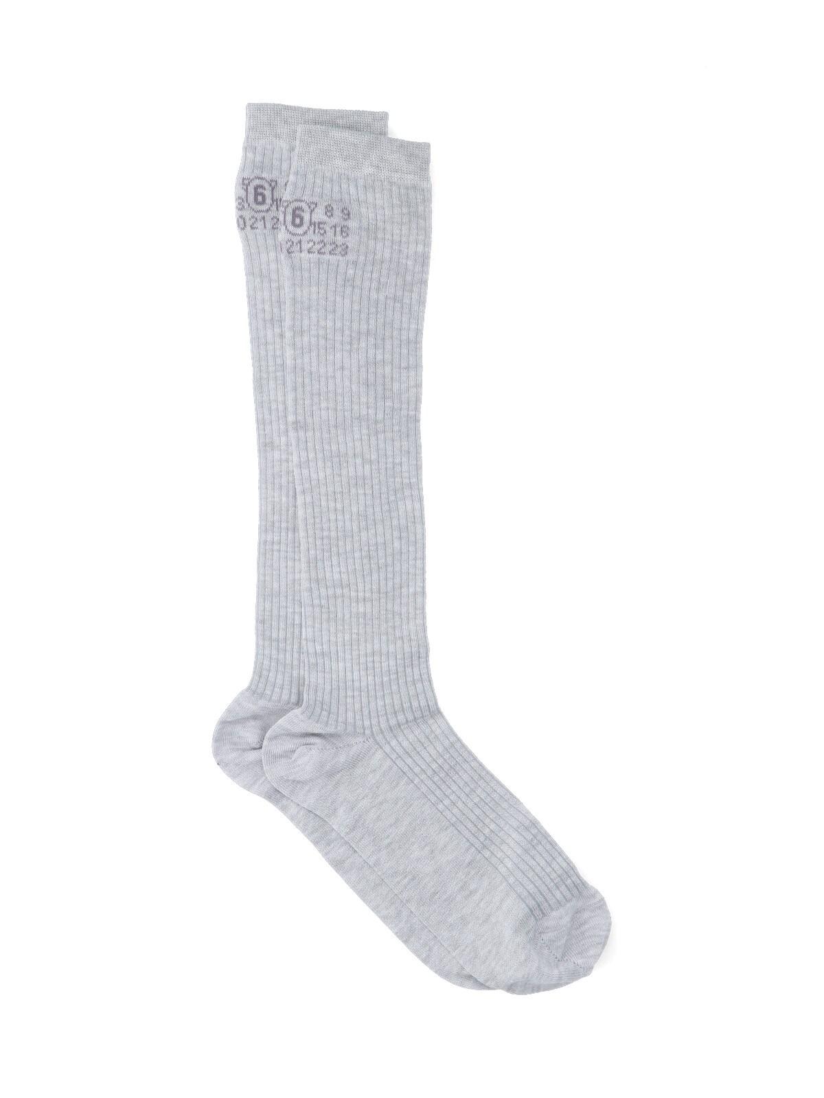 mm6 maison margiela 'numeric' socks