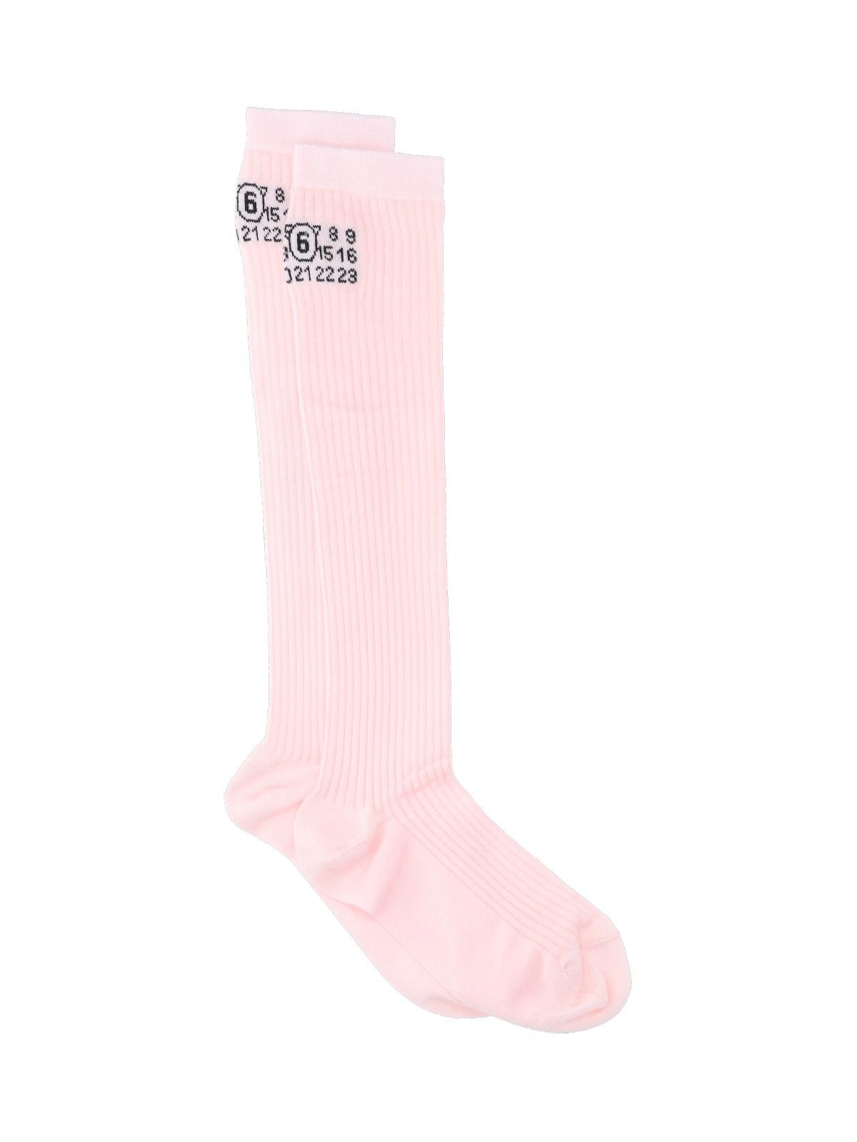 mm6 maison margiela 'numeric' socks