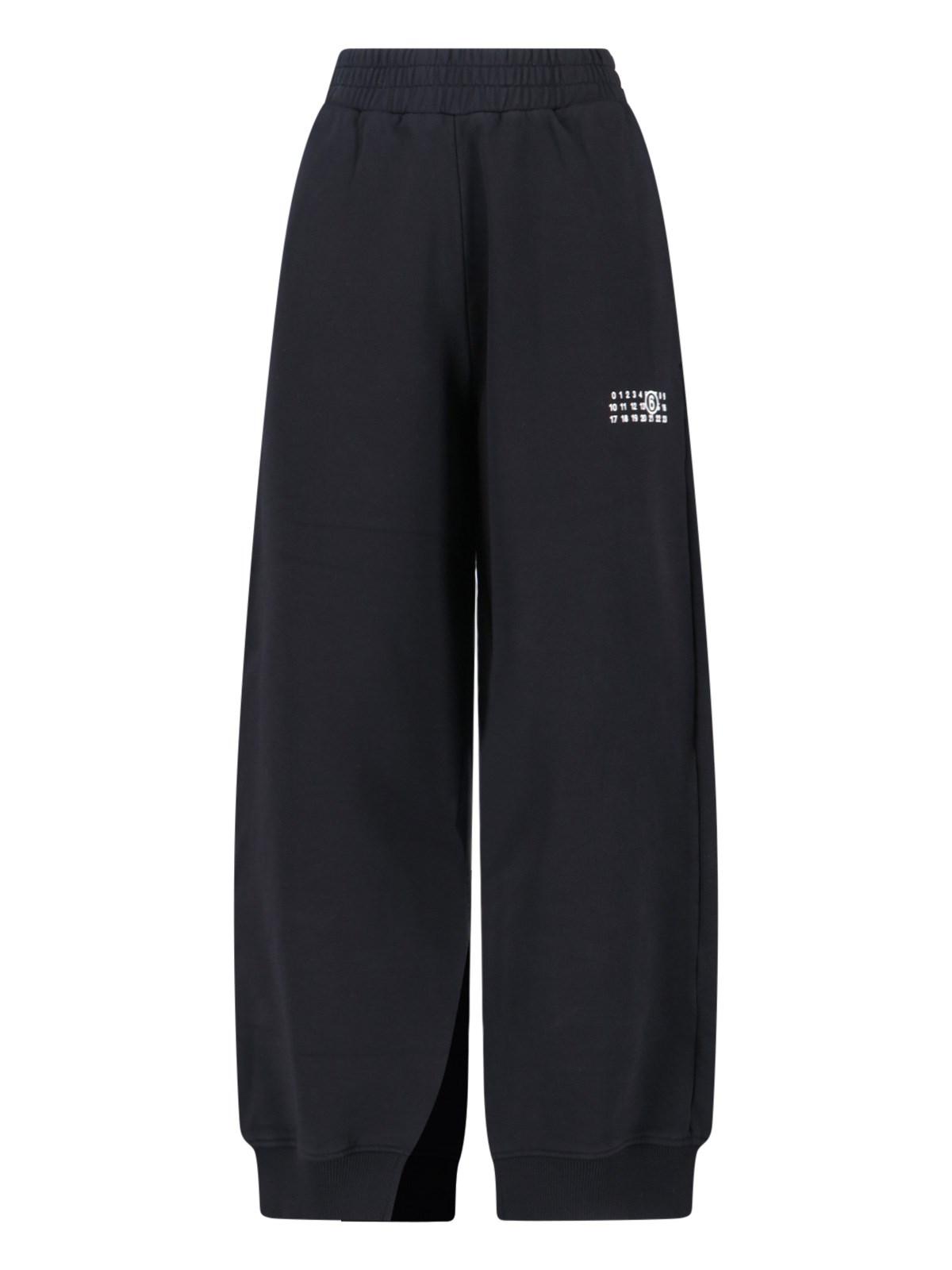 mm6 maison margiela 'numeric' track pants