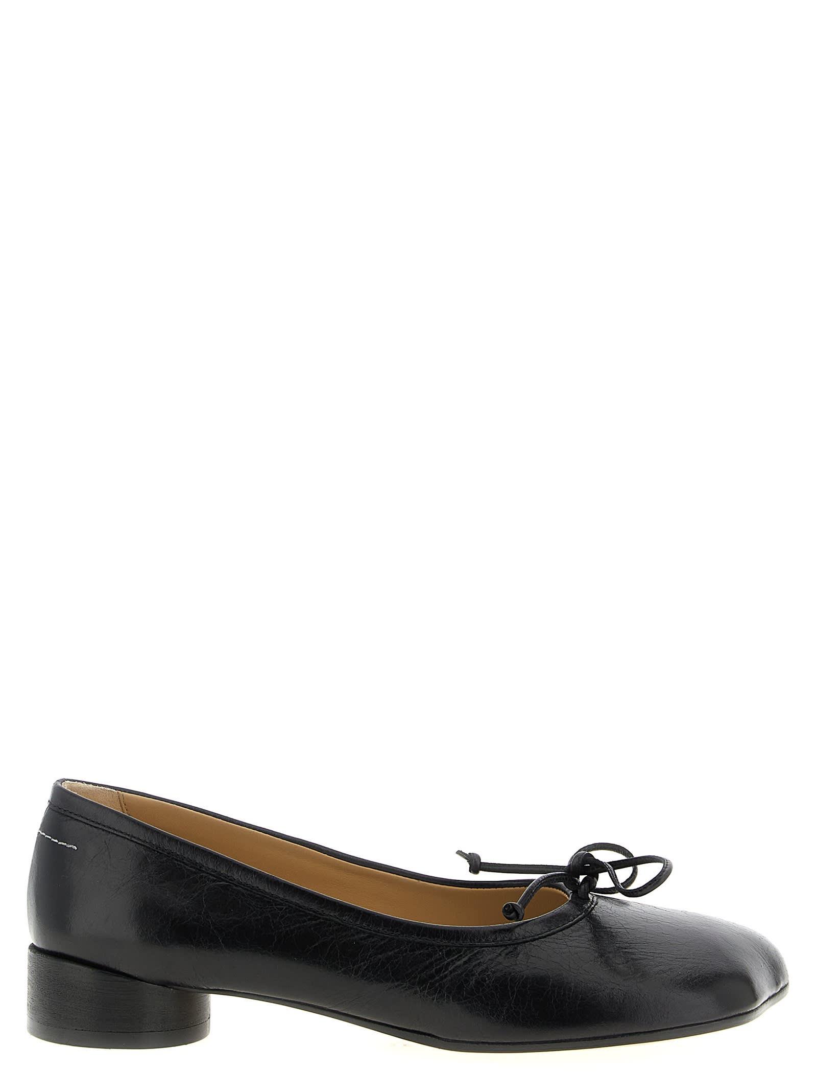 mm6 maison margiela anatomic ballet flats