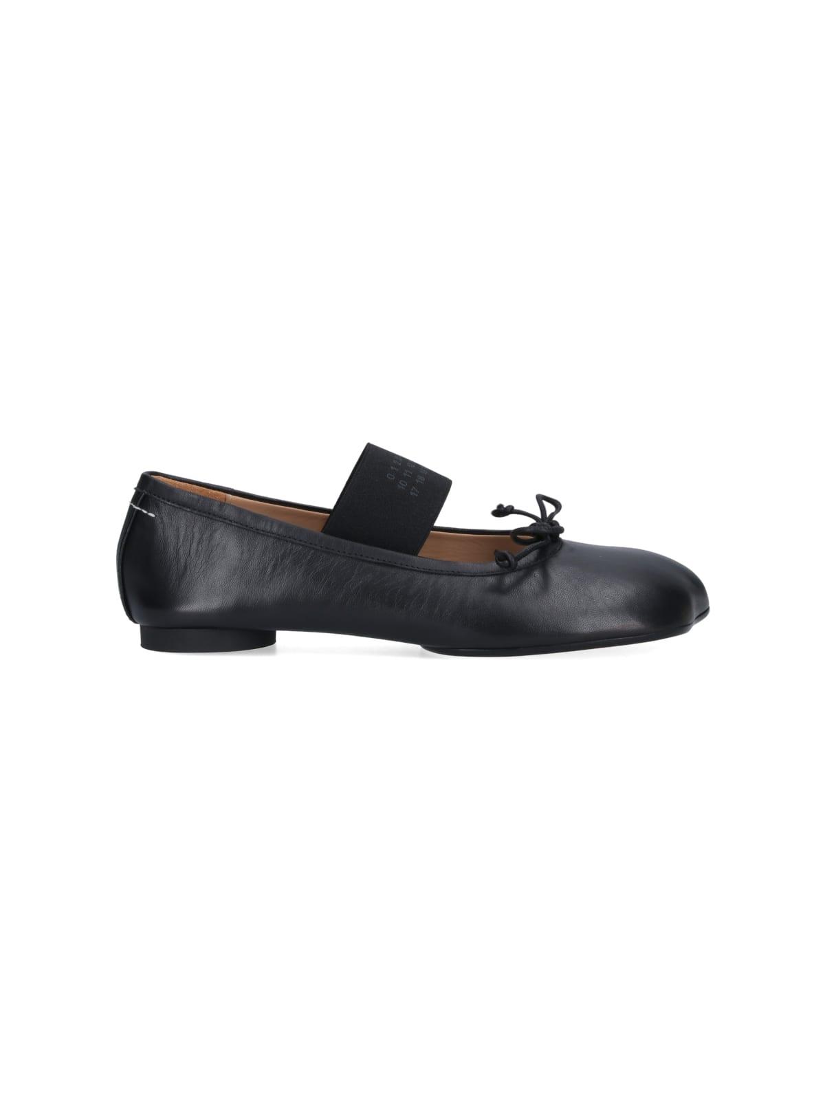 mm6 maison margiela anatomic ballet flats