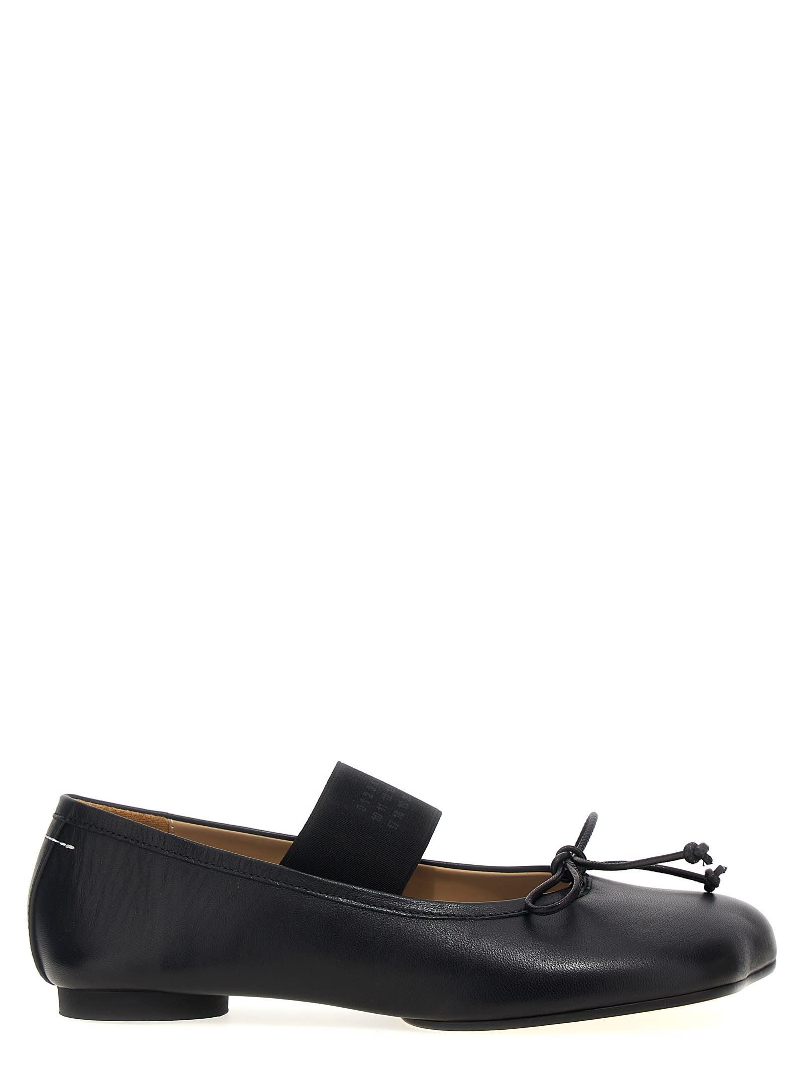 mm6 maison margiela anatomic ballet flats