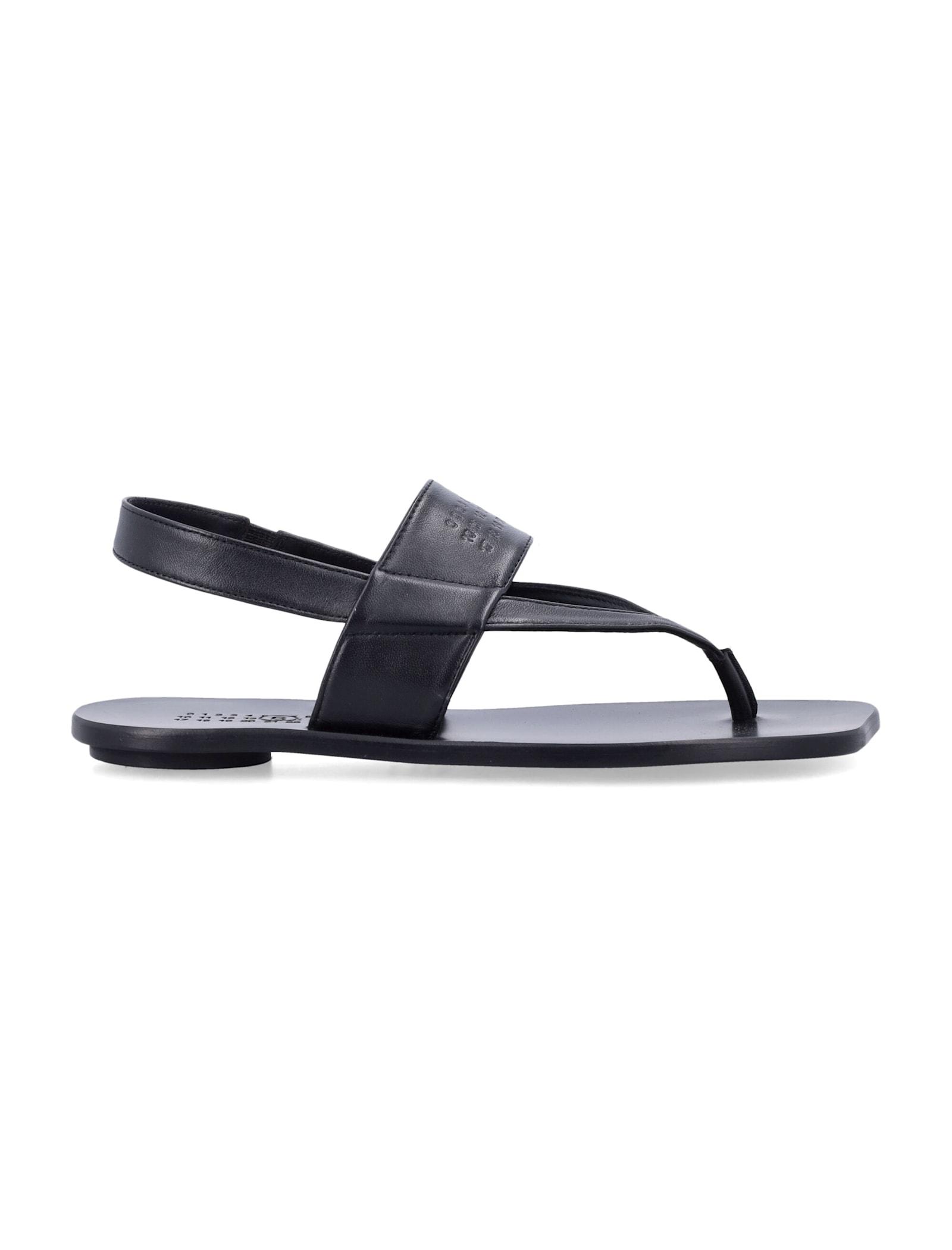 mm6 maison margiela anatomic thong sandals