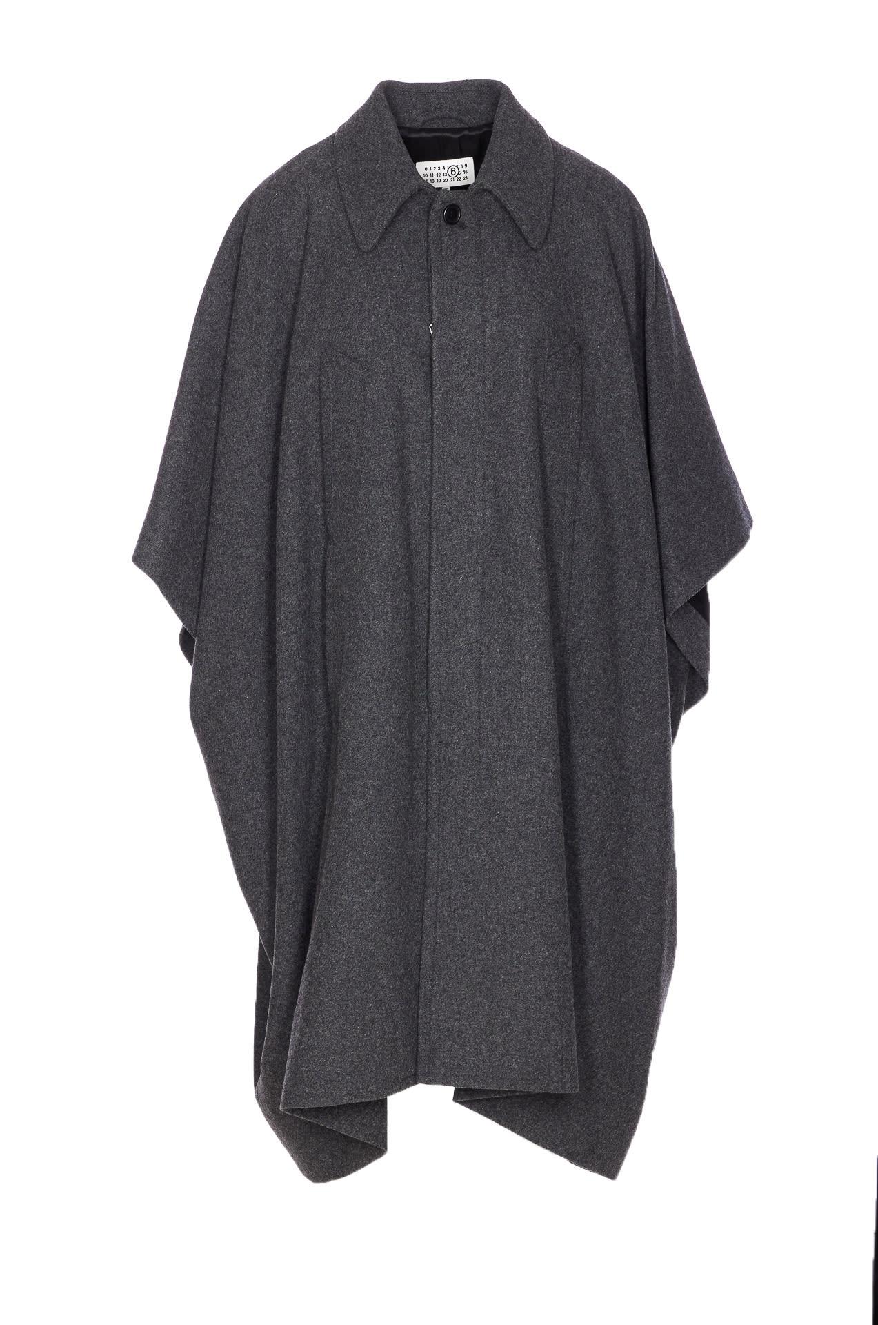 mm6 maison margiela asymmetrical trench