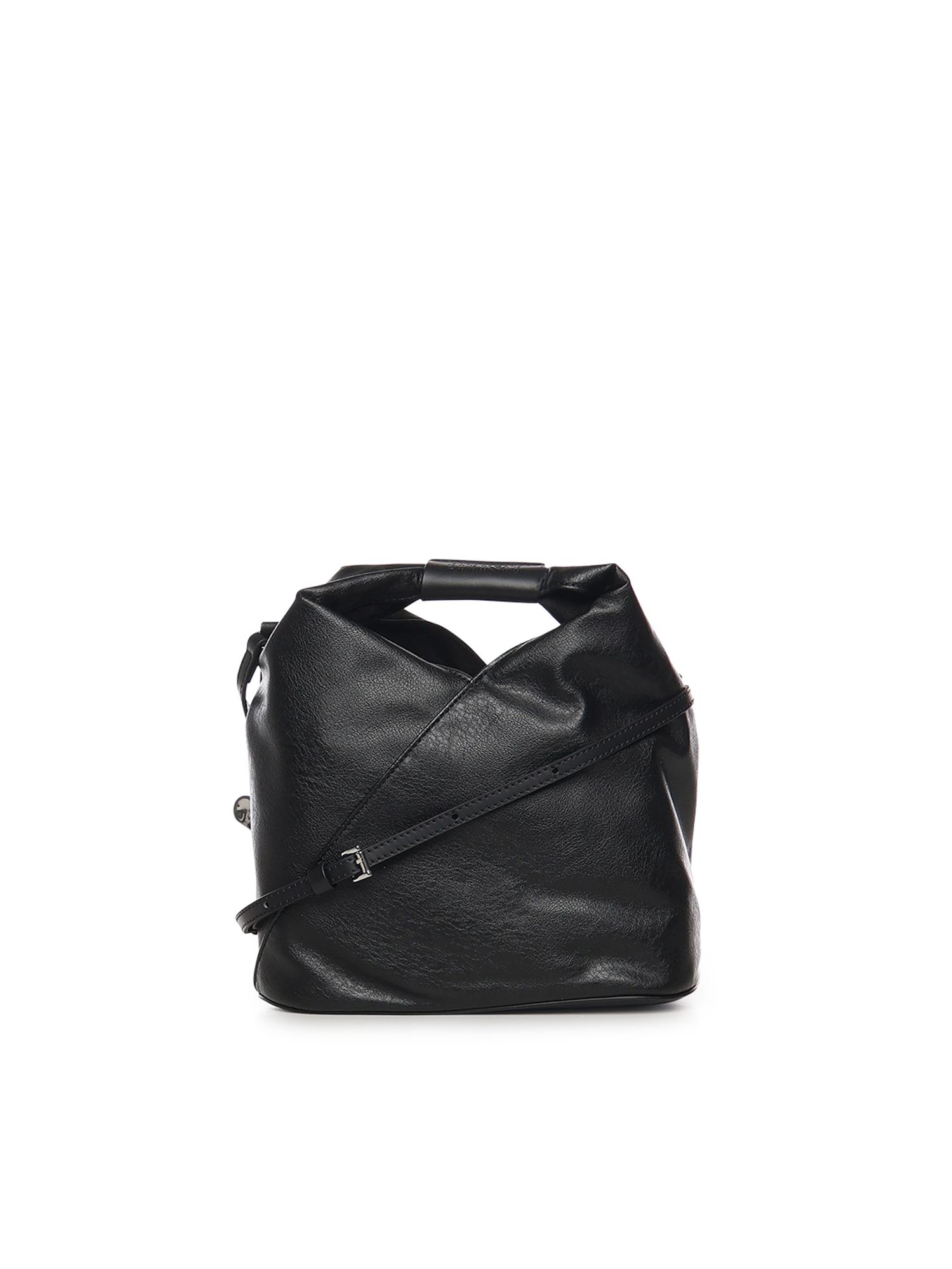 mm6 maison margiela bags black cowskin - women