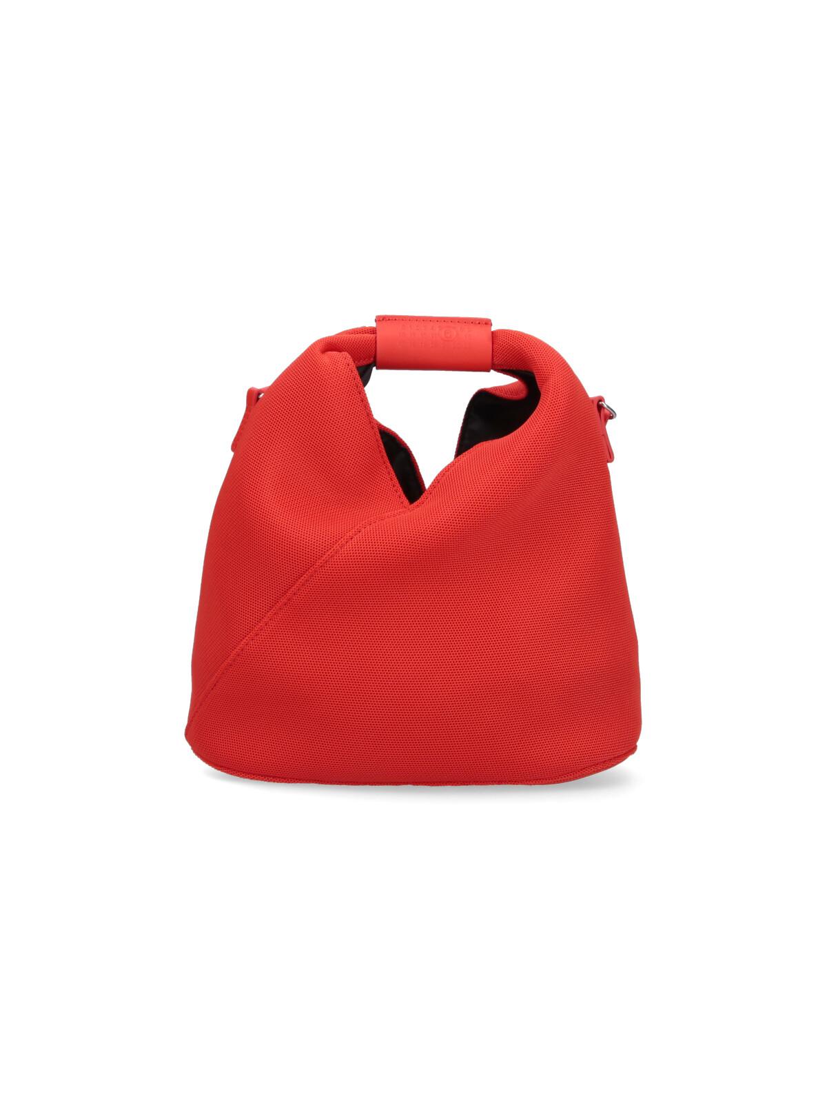 mm6 maison margiela bags orange polyester - women