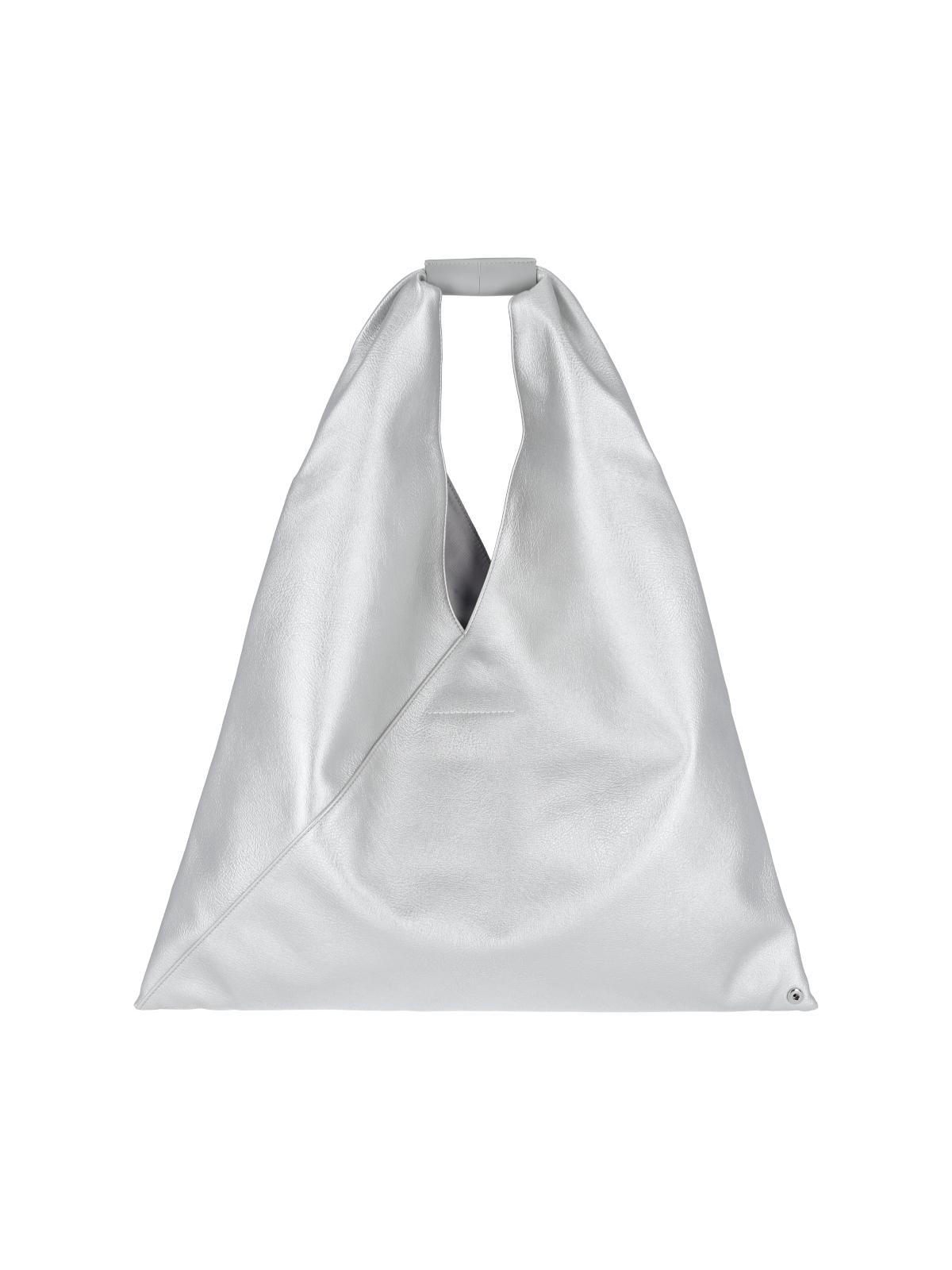 mm6 maison margiela bags silver polyurethane - women