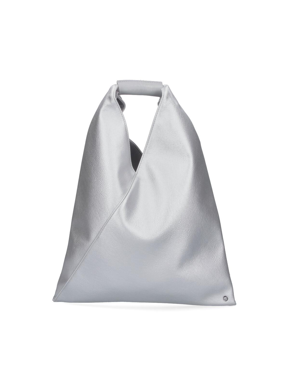 mm6 maison margiela bags silver polyurethane - women