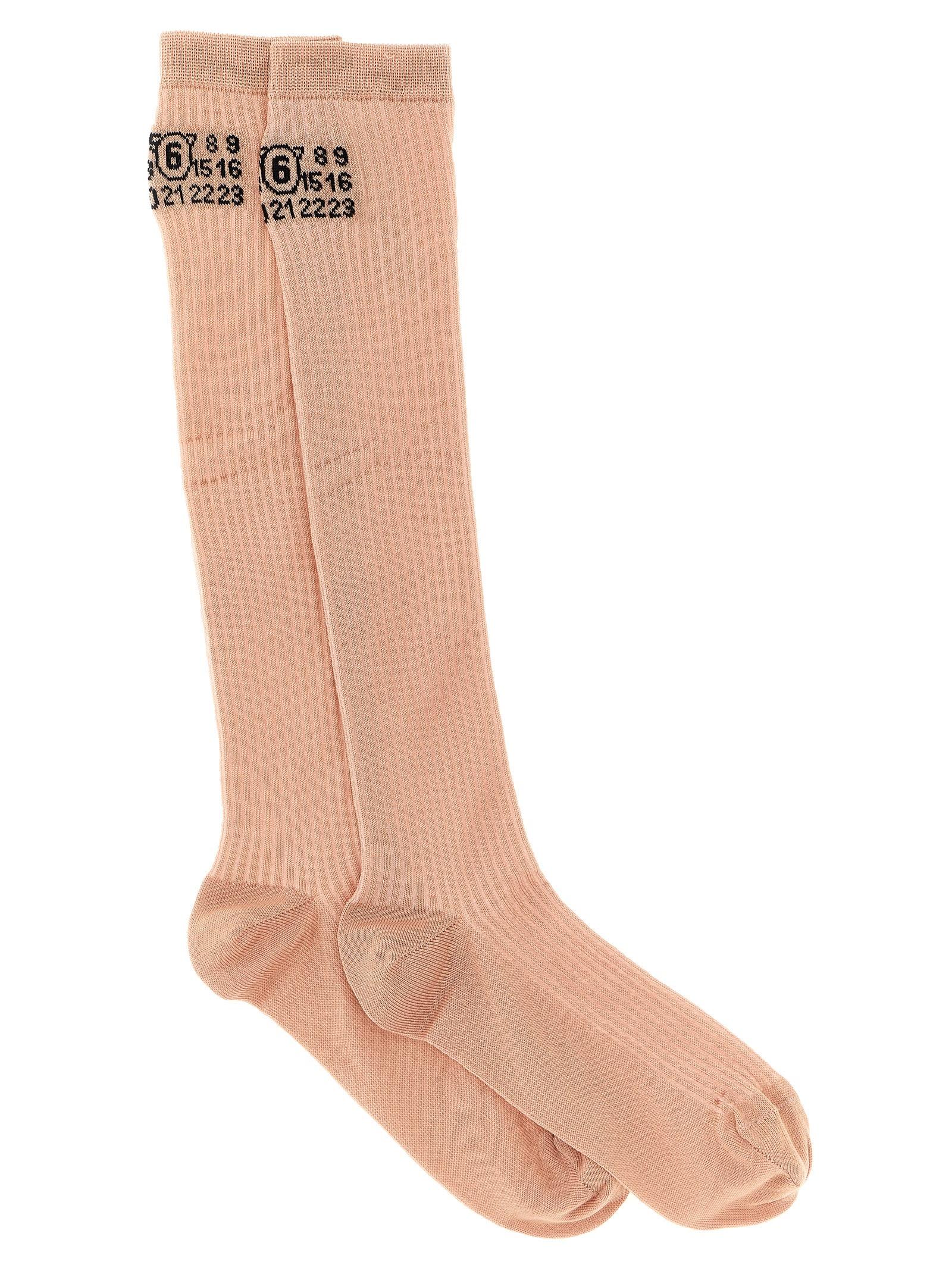mm6 maison margiela bootleg socks