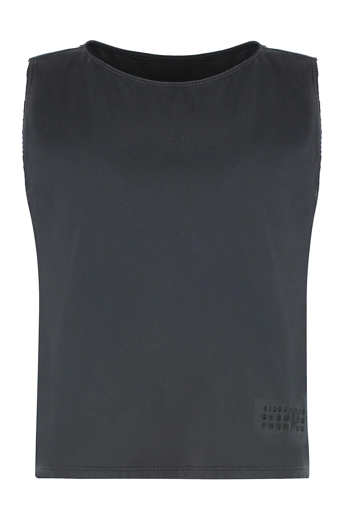 mm6 maison margiela cotton tank top