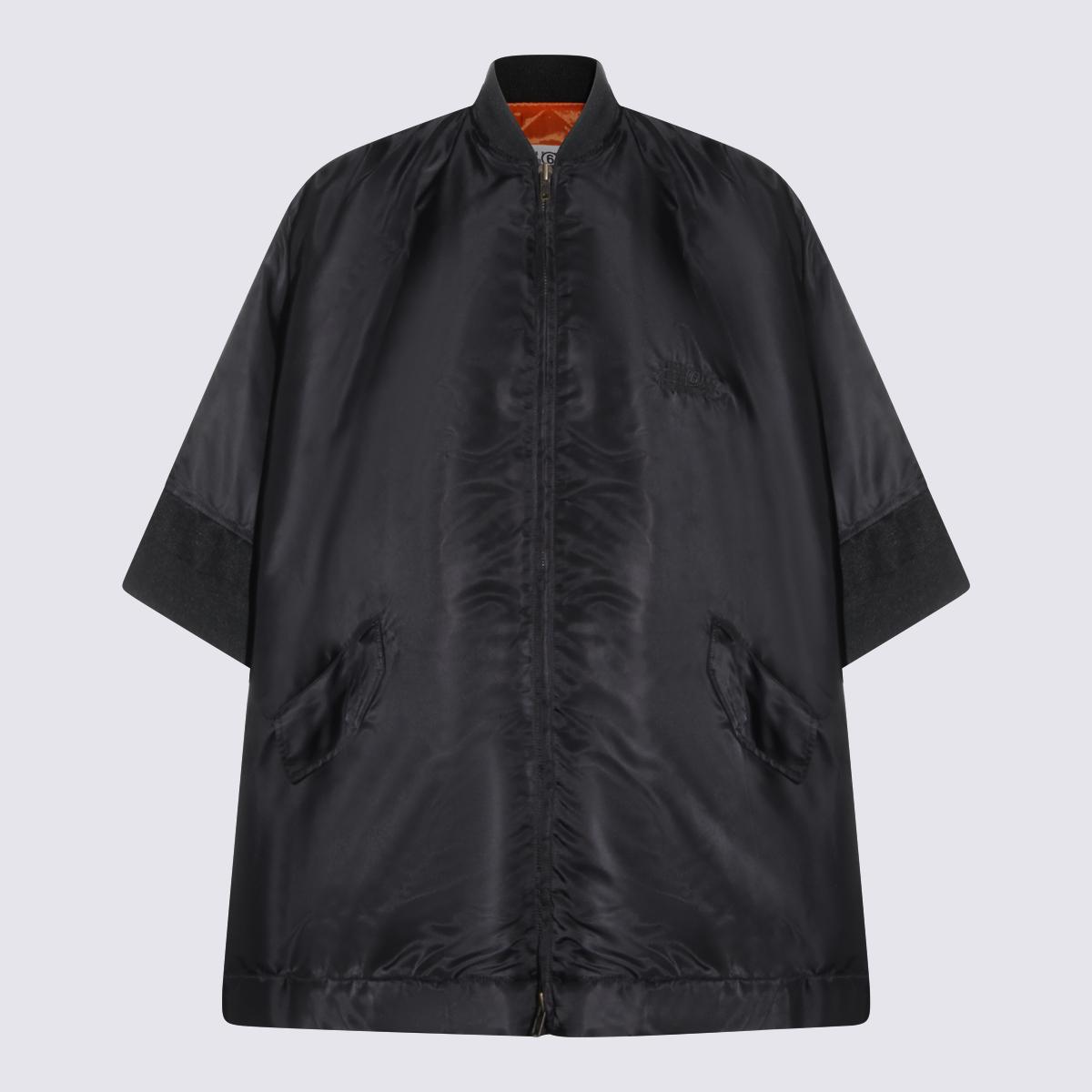 mm6 maison margiela jackets black _pa - women