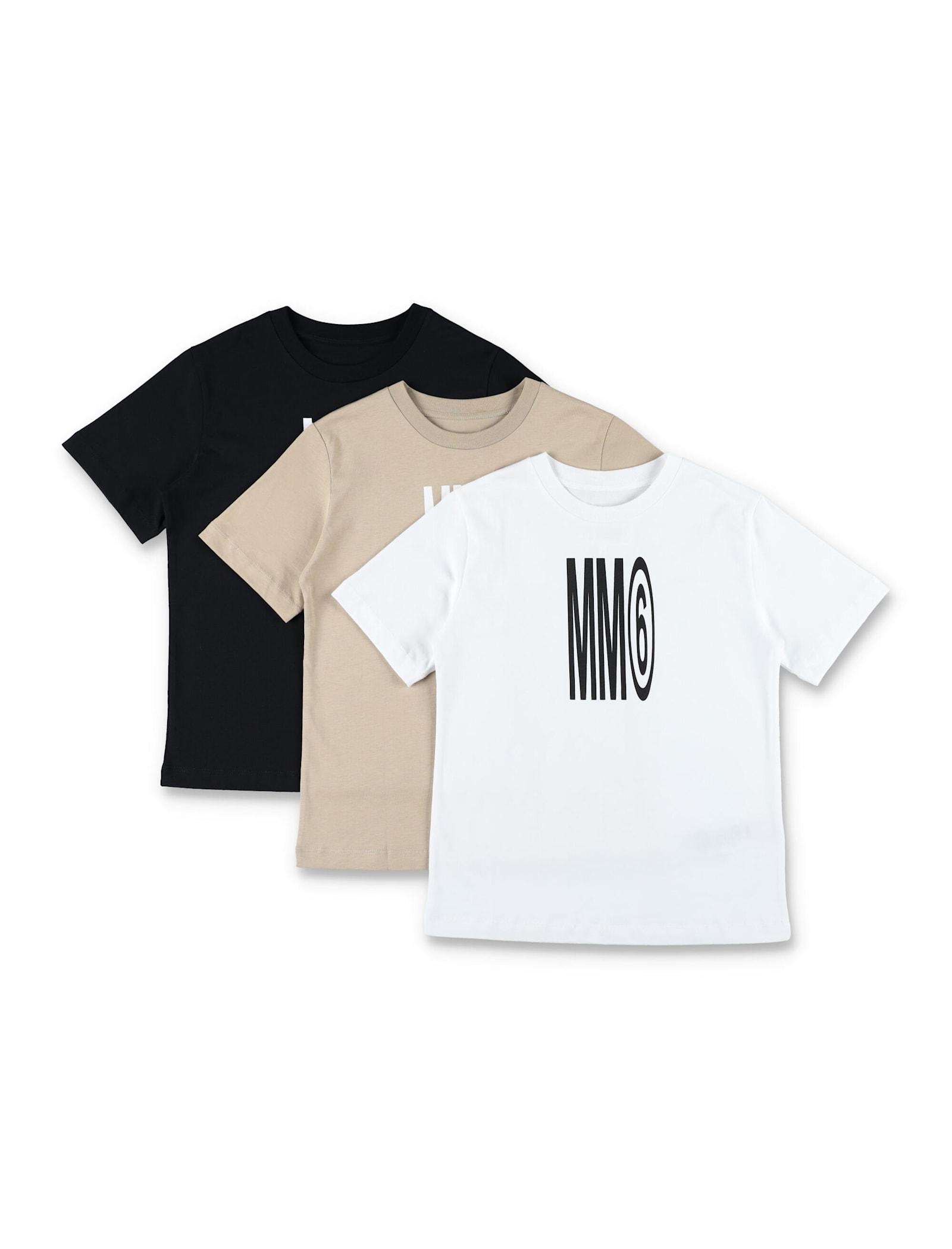 mm6 maison margiela kid - 3 pack t-shirt