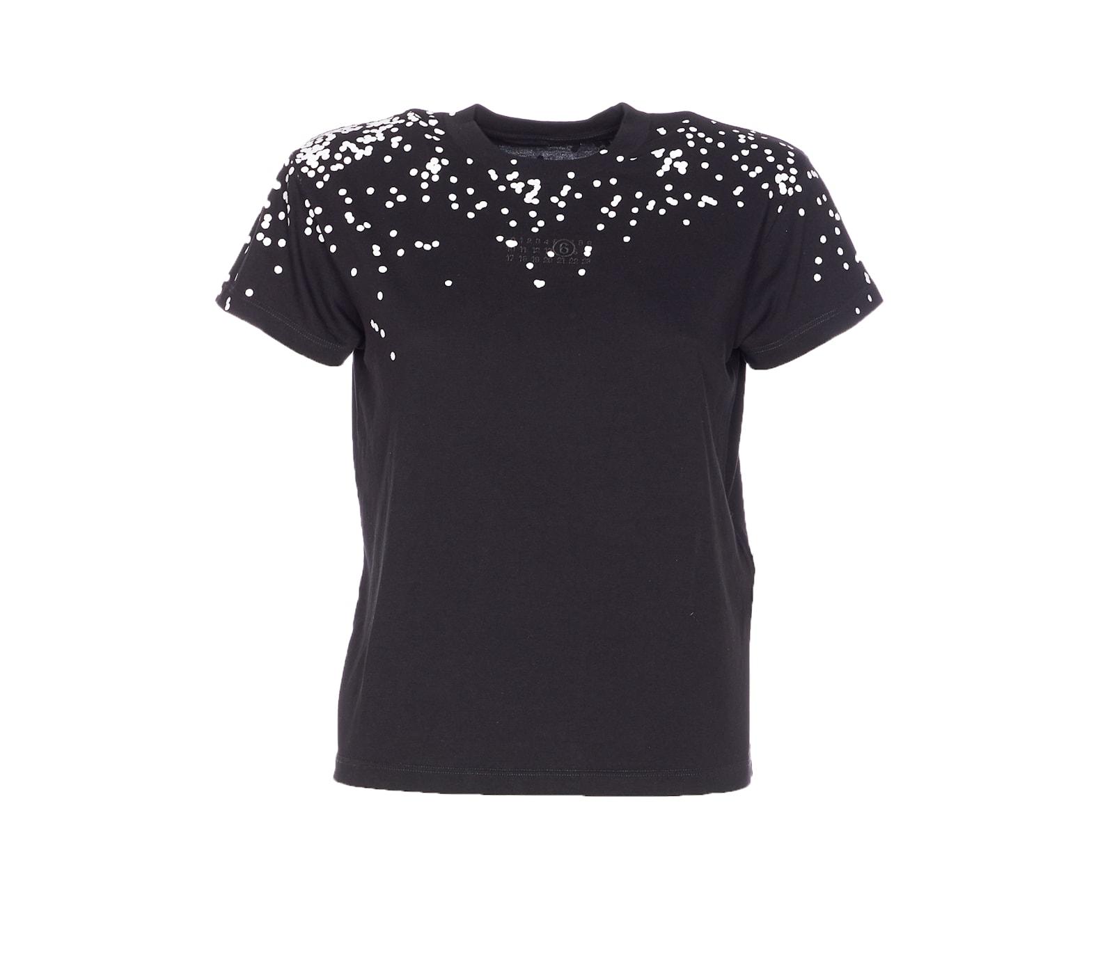 mm6 maison margiela logo t-shirt