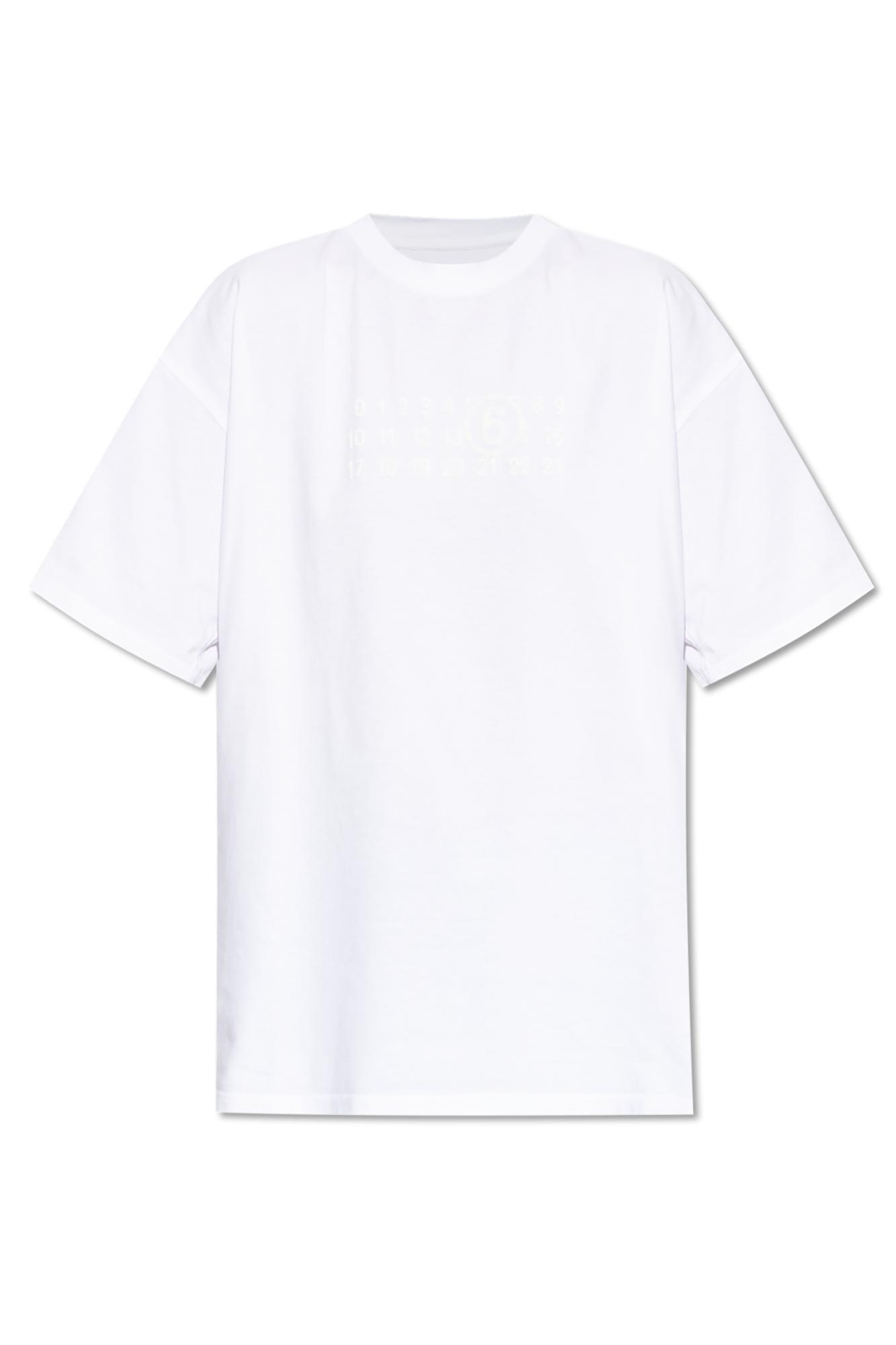 mm6 maison margiela logo t-shirt