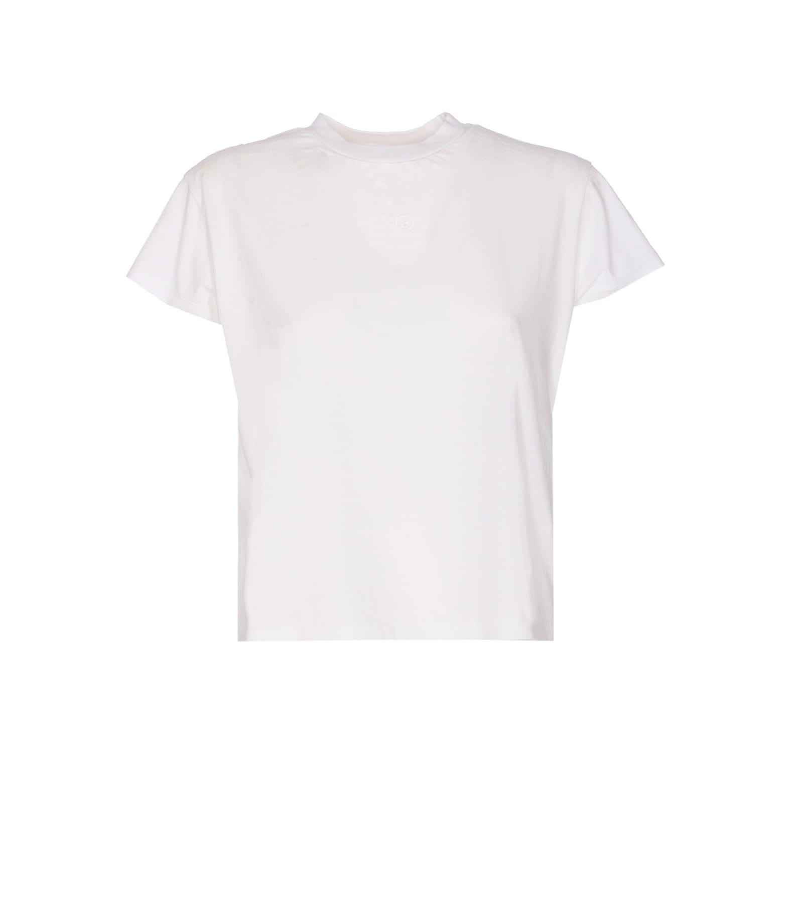 mm6 maison margiela logo t-shirt