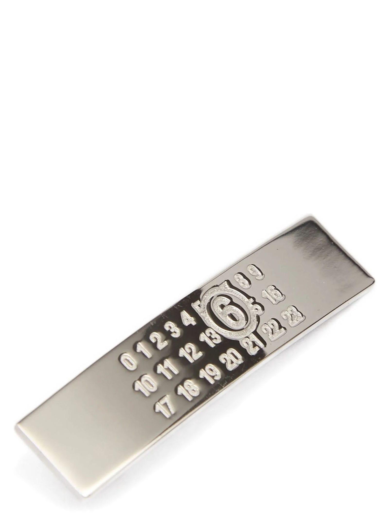 mm6 maison margiela numeric hair clip