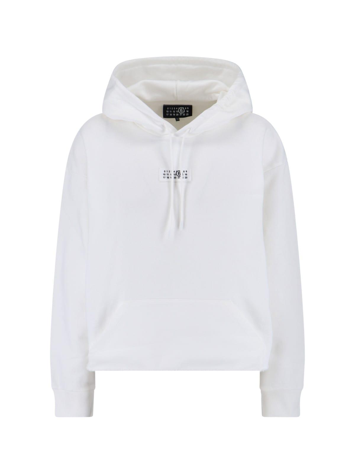 mm6 maison margiela numeric hoodie