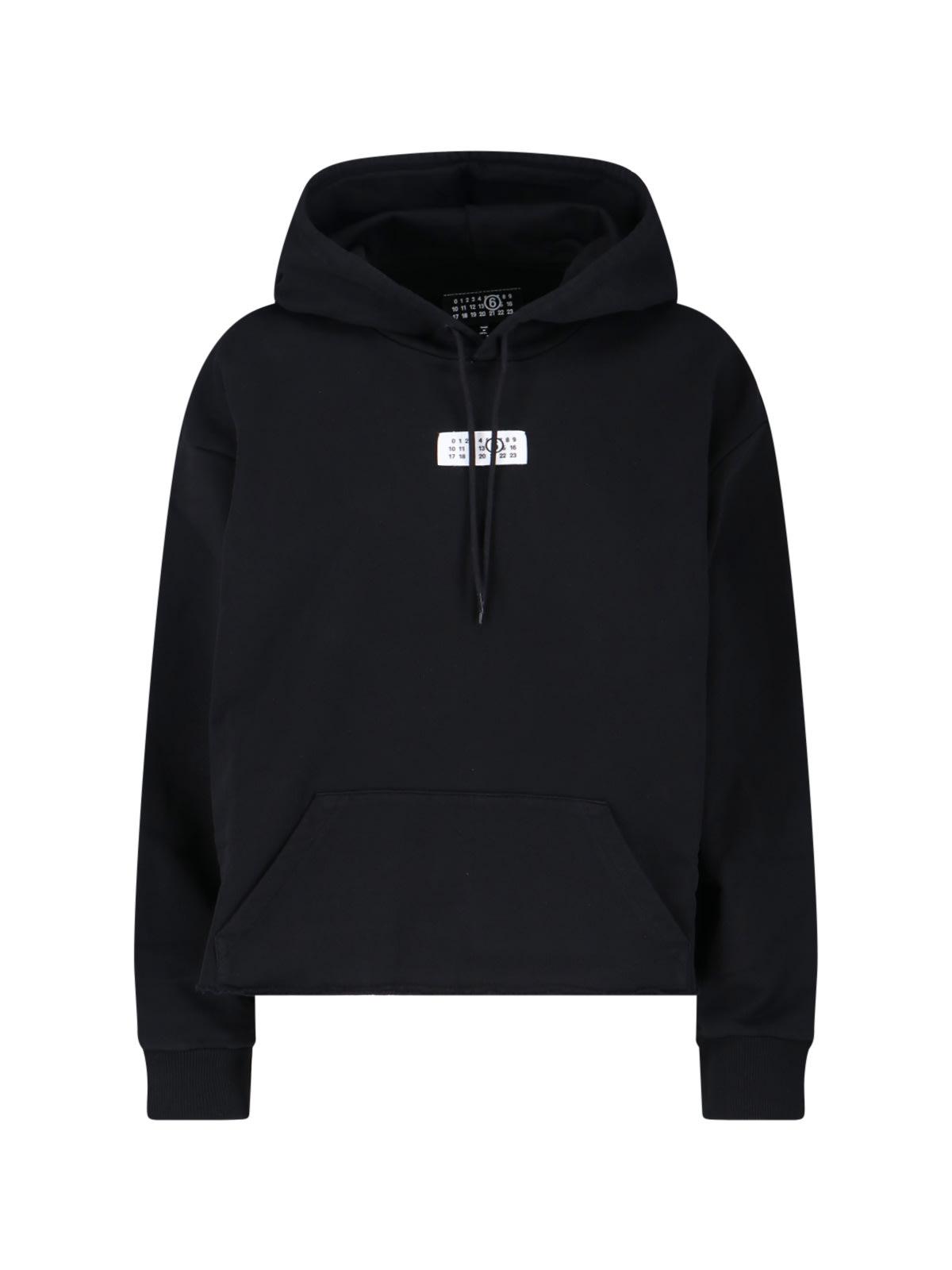 mm6 maison margiela numeric hoodie