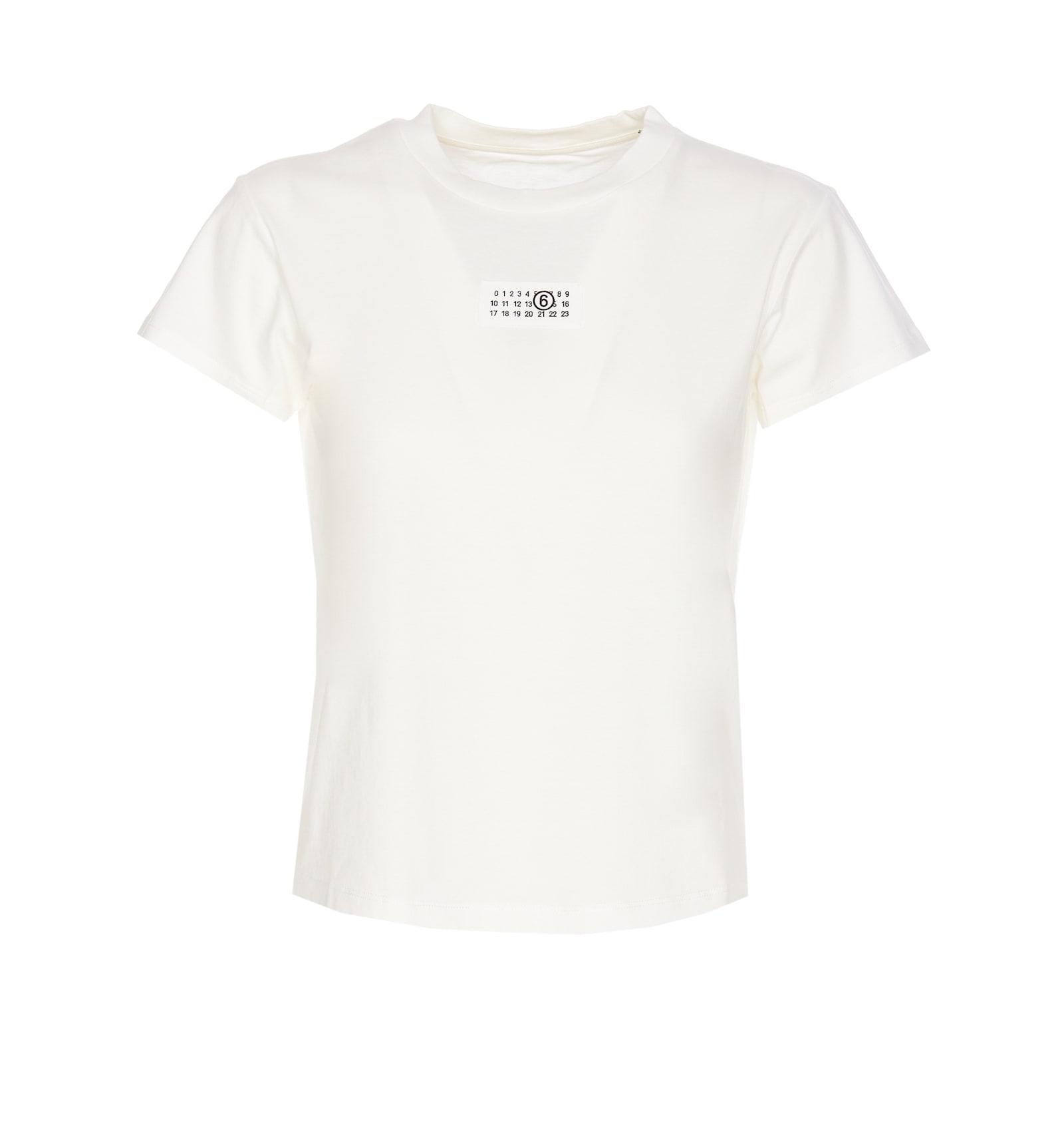 mm6 maison margiela numeric t-shirt