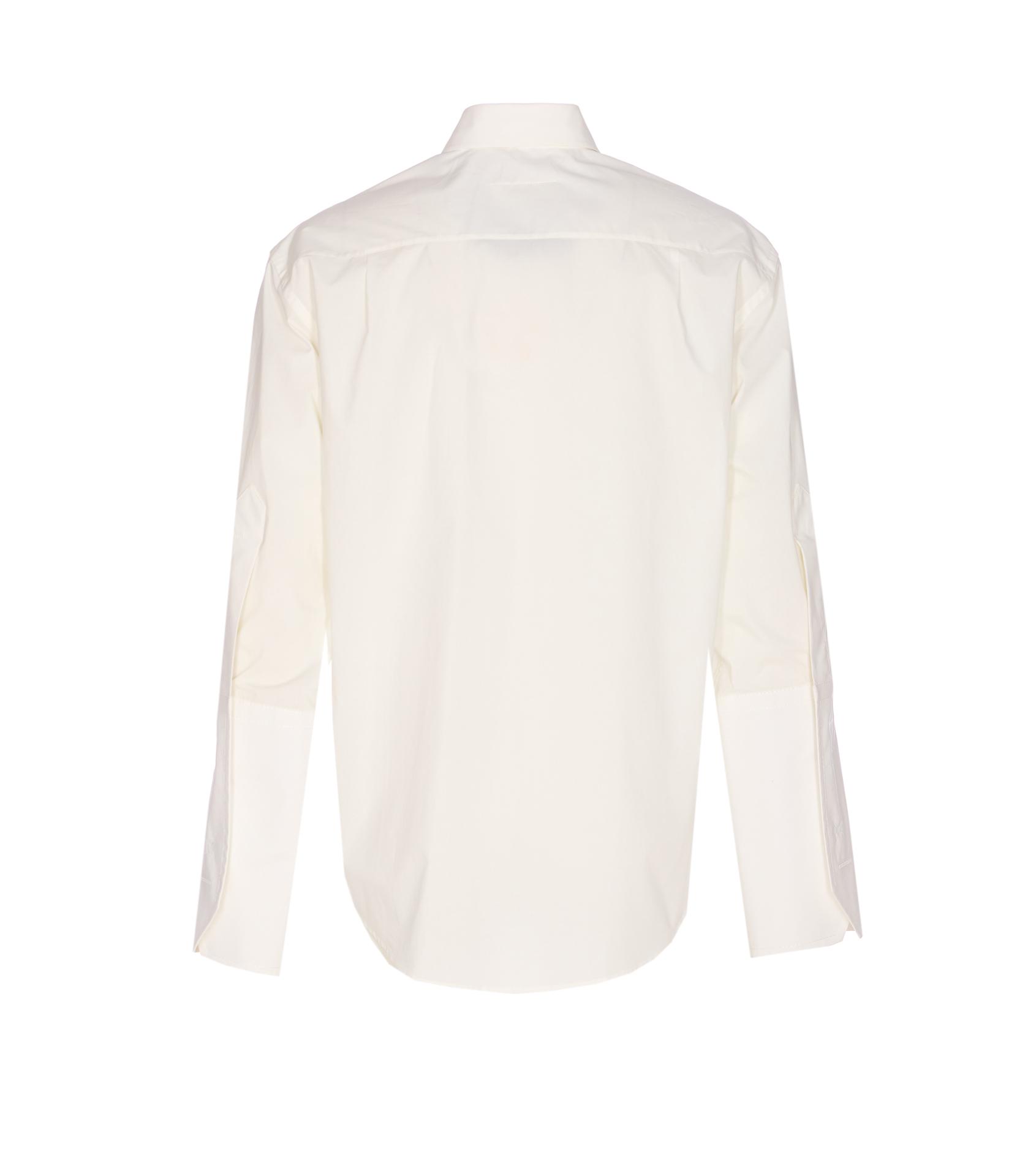 mm6 maison margiela shirts white cotton - women