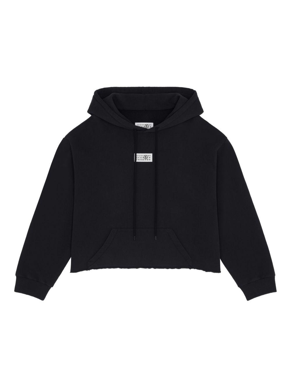 mm6 maison margiela sweaters black fabric - women