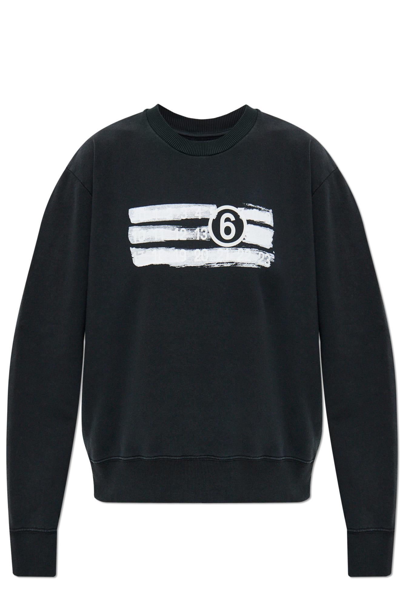 mm6 maison margiela sweatshirt with logo