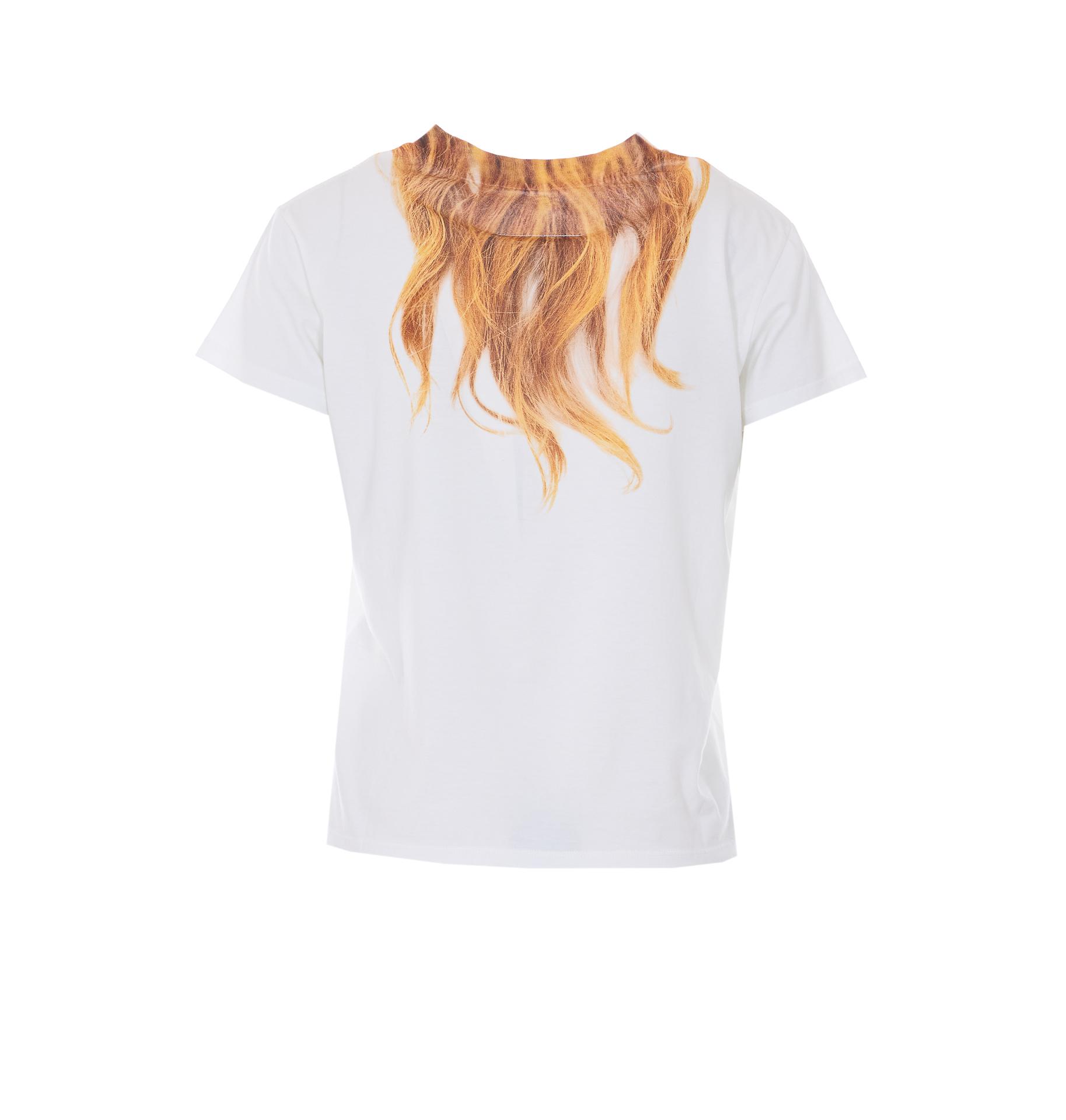 mm6 maison margiela t-shirts and polos white cotton - women