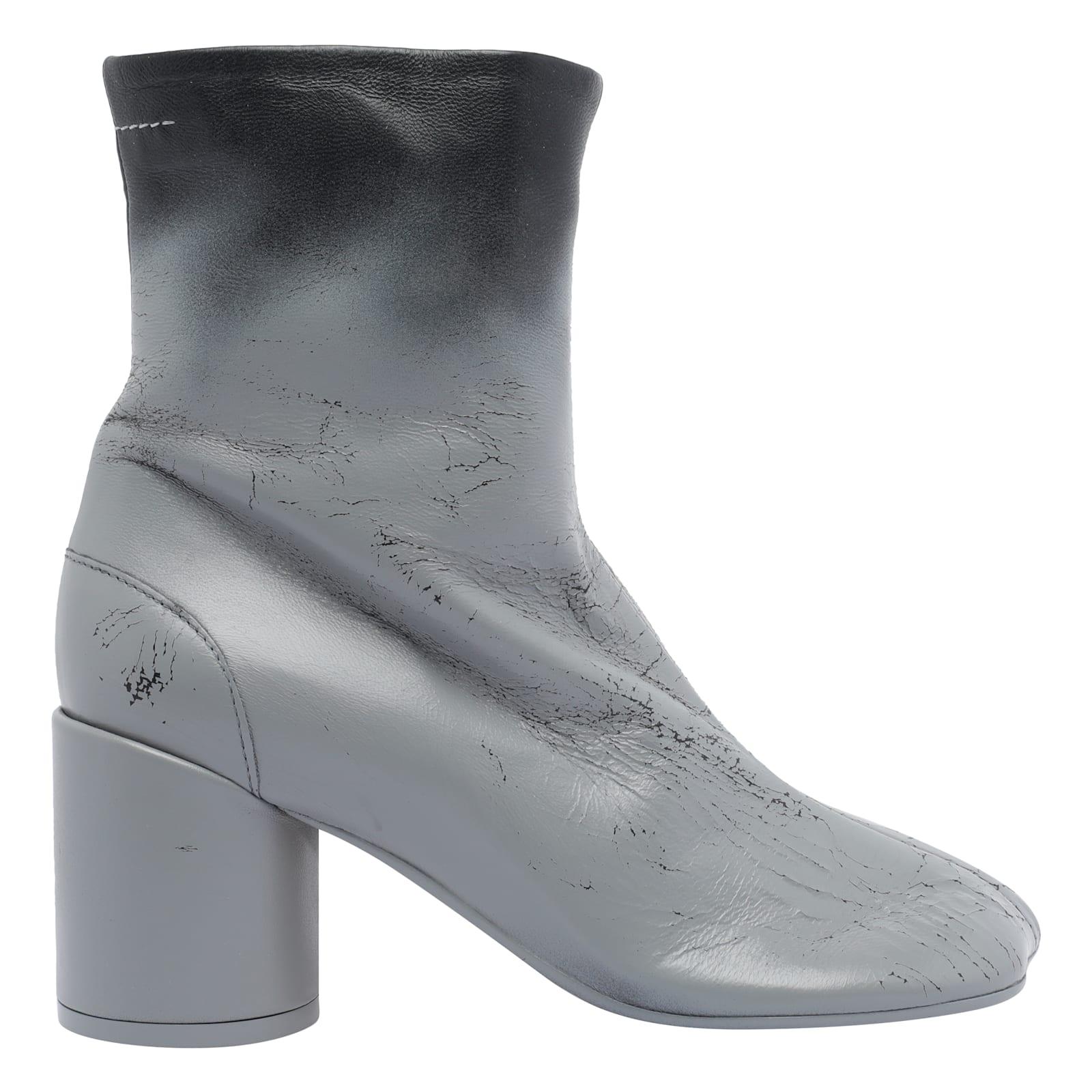 mm6 maison margiela tabi booties