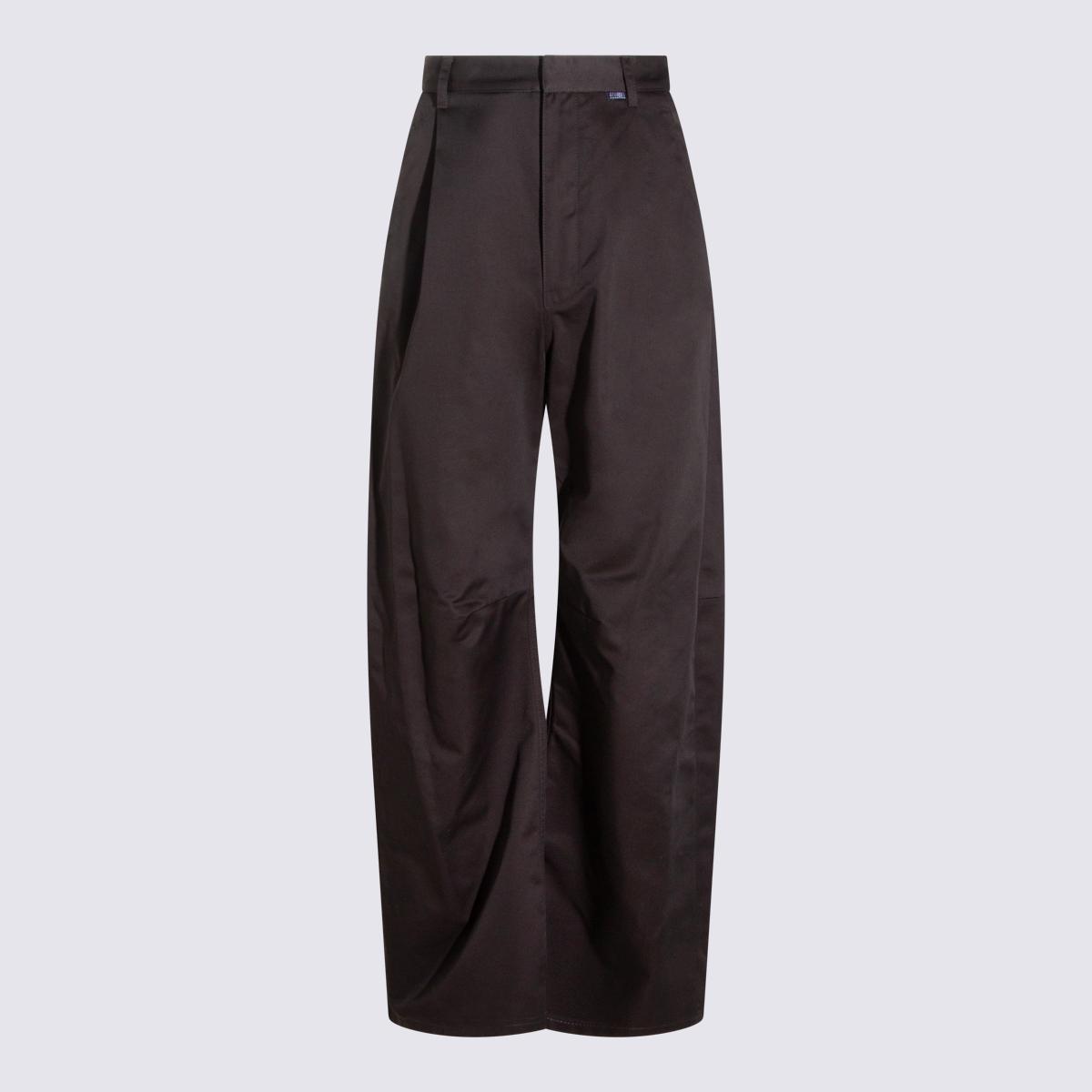 mm6 maison margiela trousers grey _pl co - women