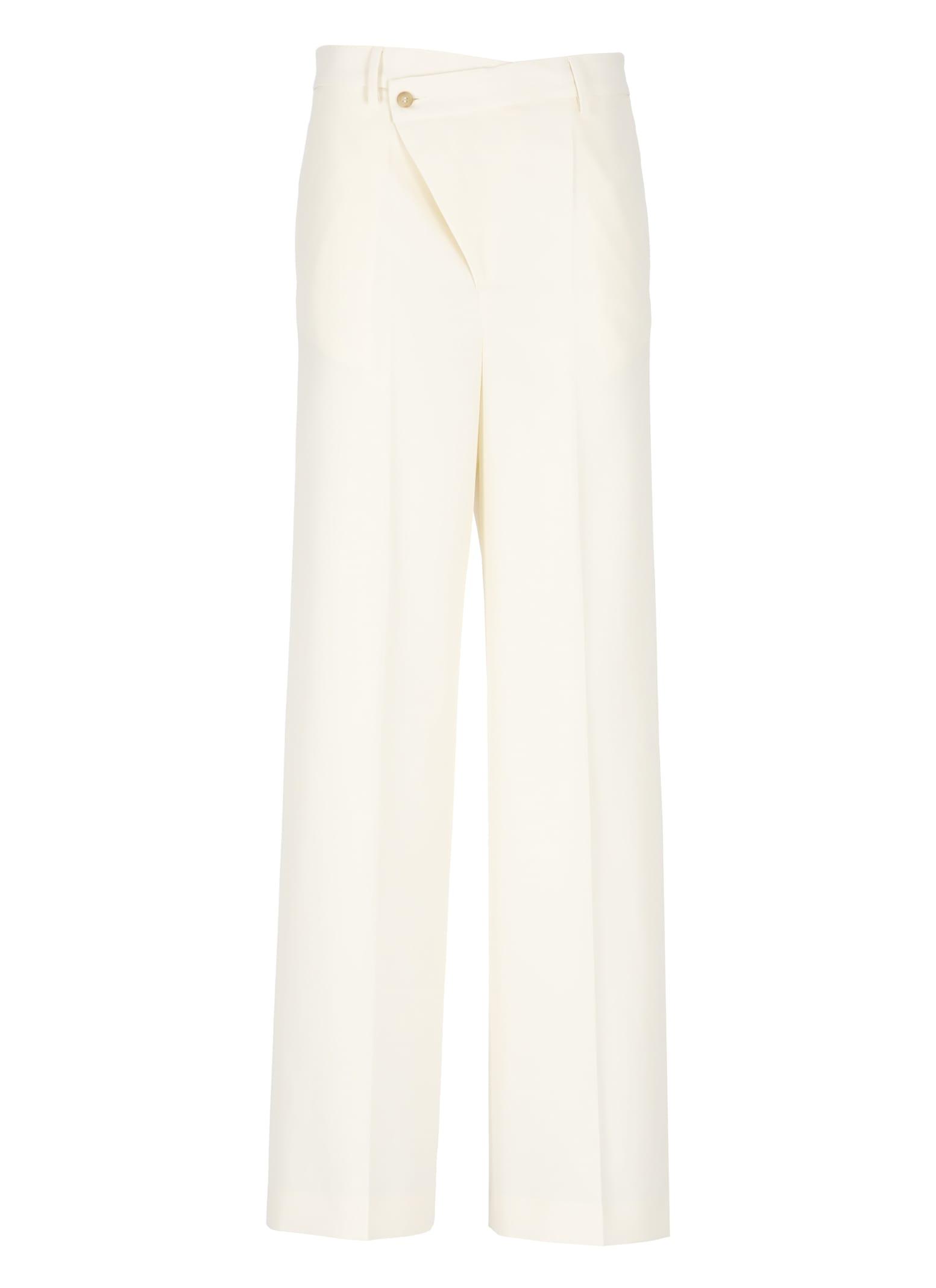 mm6 maison margiela virgin wool blend pants