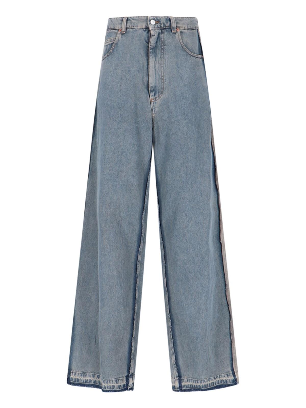 mm6 maison margiela wide jeans