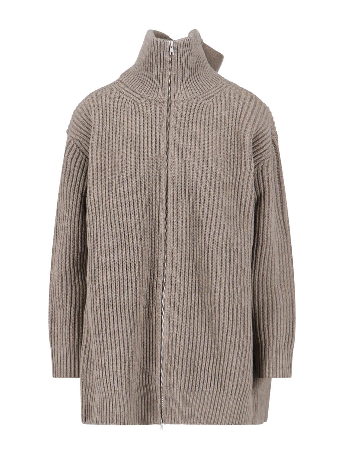 mm6 maison margiela zip sweater