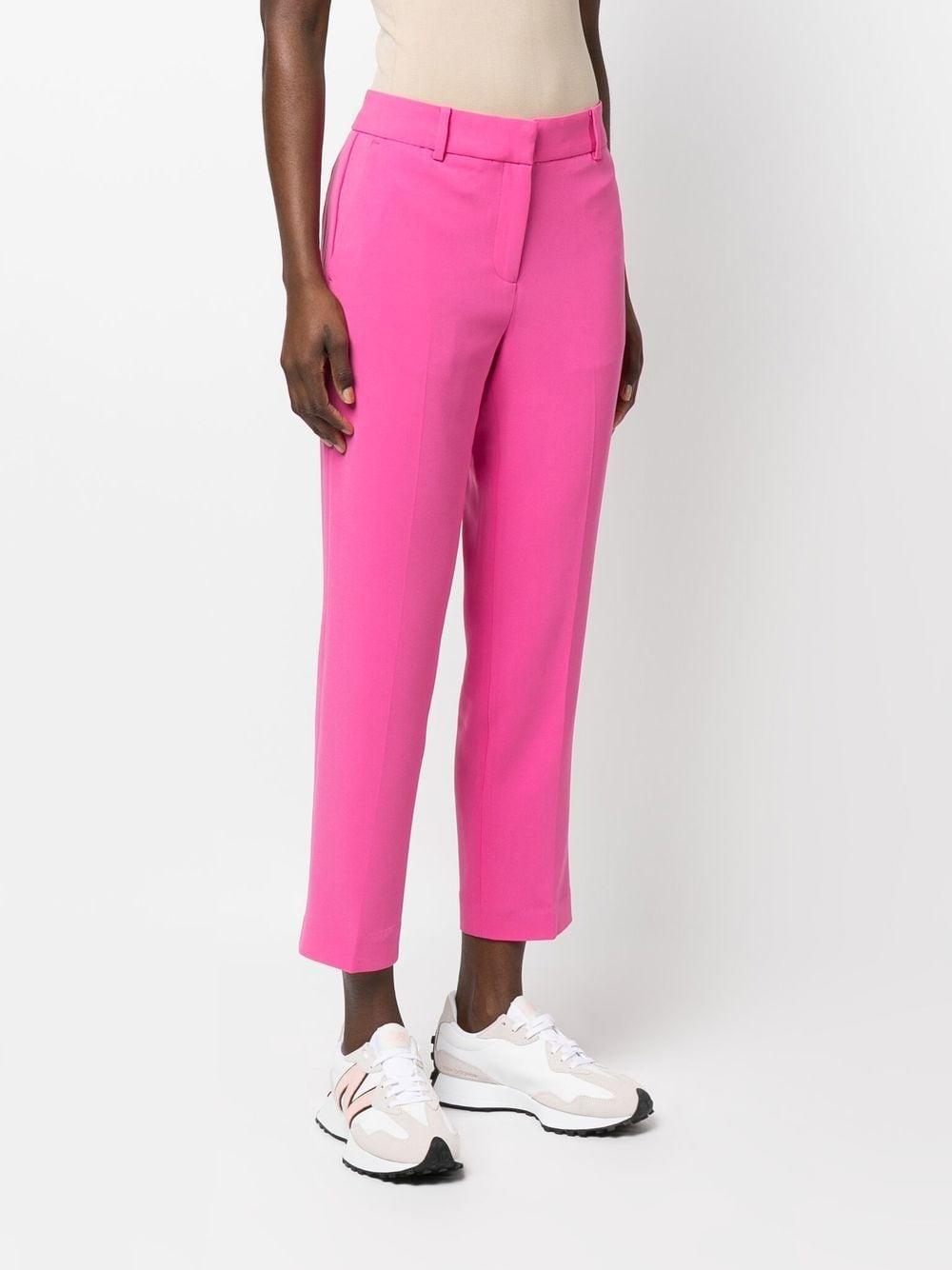mmk trousers fuchsia outer: triacetate - women
