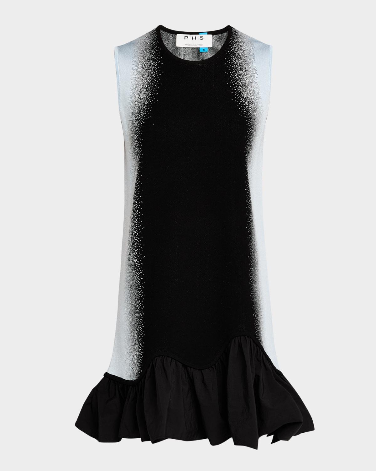 mochi mixed media tank dress