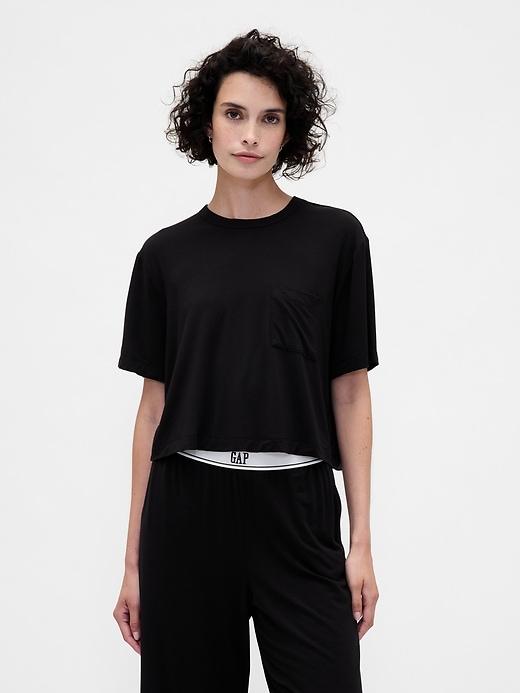 modal pj pocket t-shirt