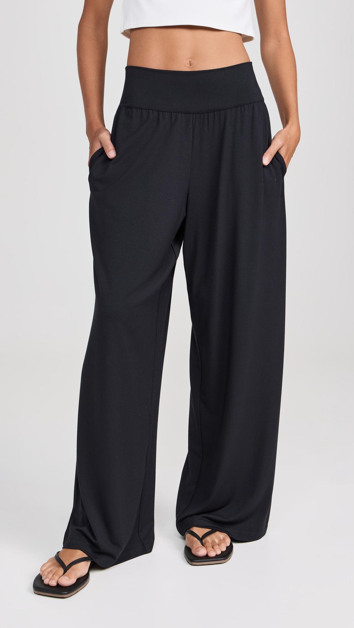 modal wide leg pants