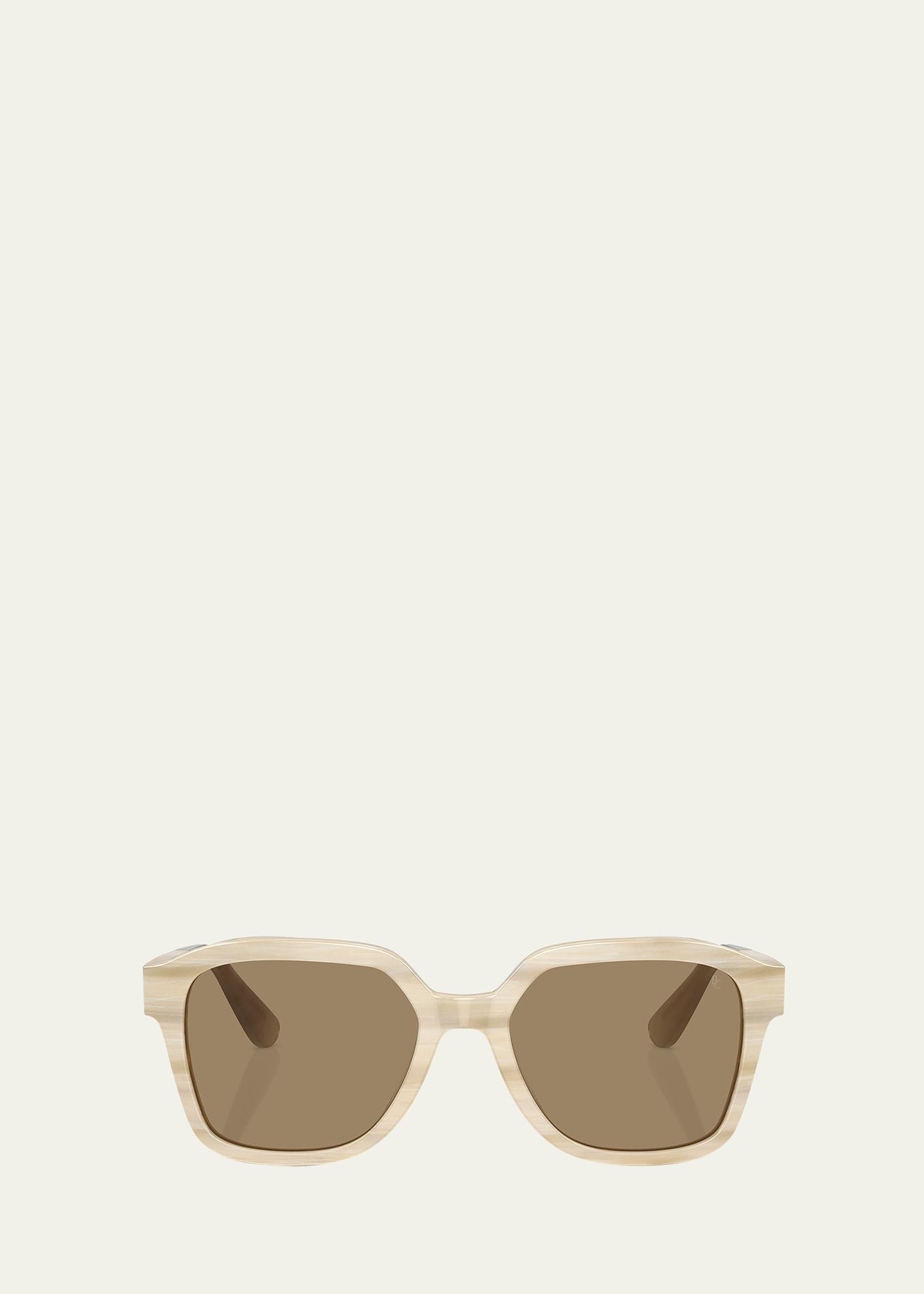 modern acetate square sunglasses
