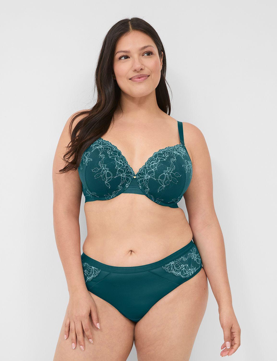 modern romance lightly lined demi bra