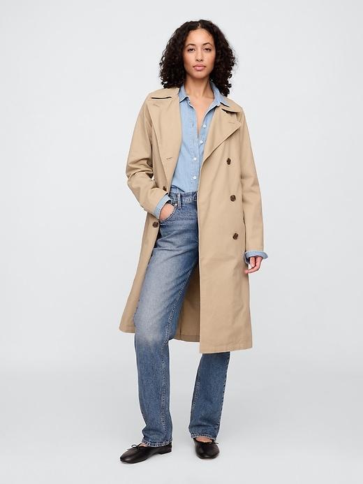 modern trench coat