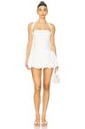 mollie halter mini dress