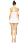 mollie halter mini dress