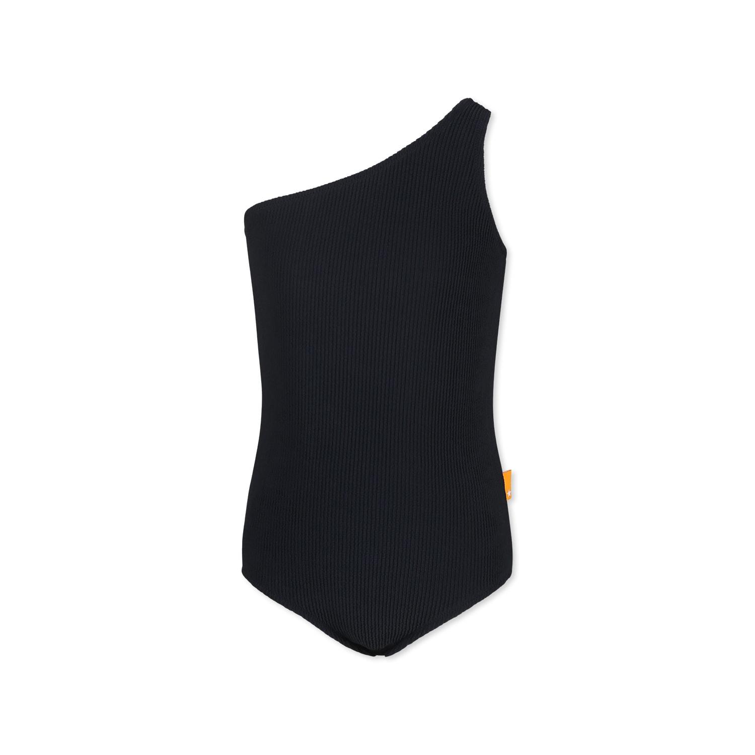 molo black one-shoulder swimsuit