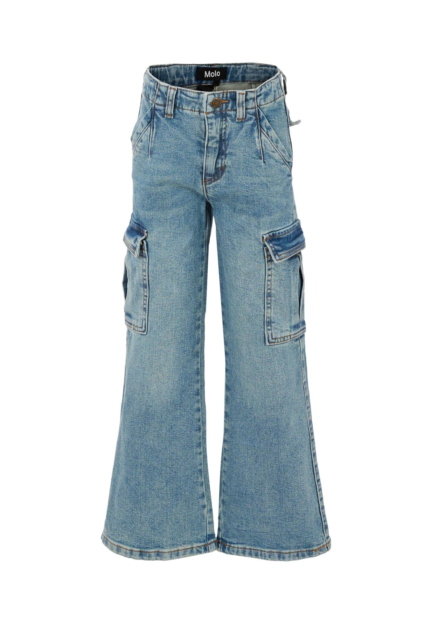 molo blue jeans for girl
