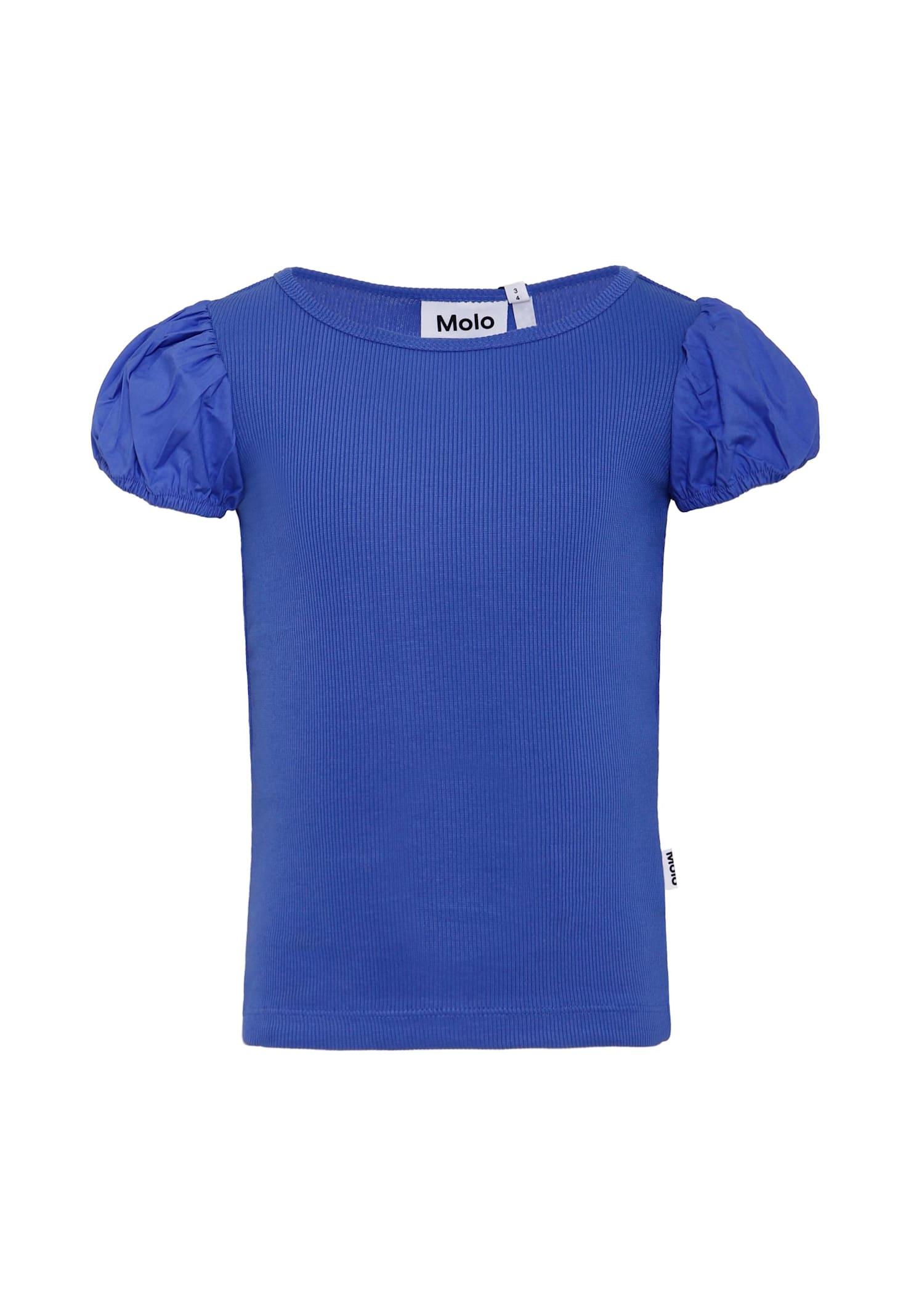 molo blue t-shirt for girl