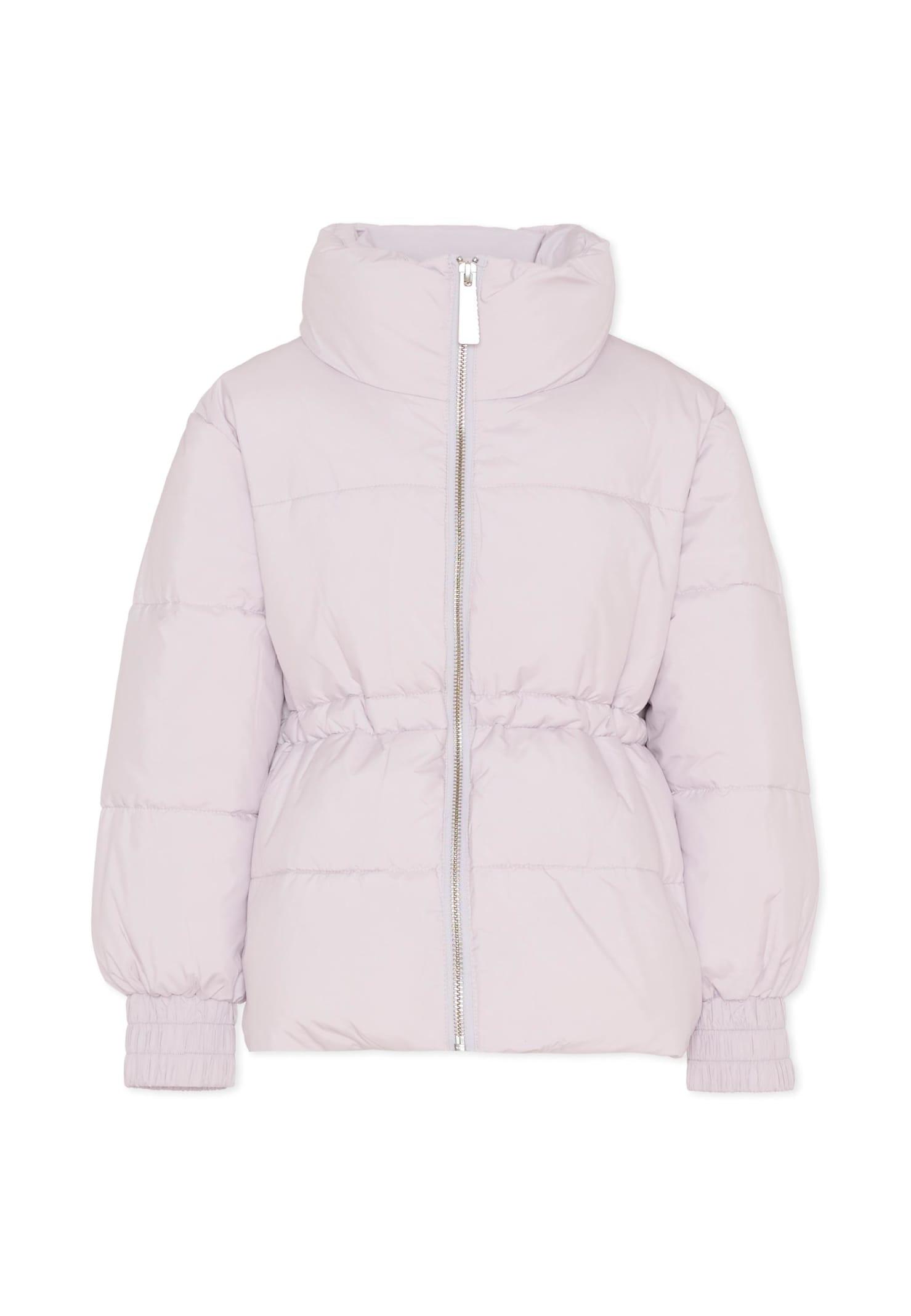 molo lilac down jacket for girl with unicorn print
