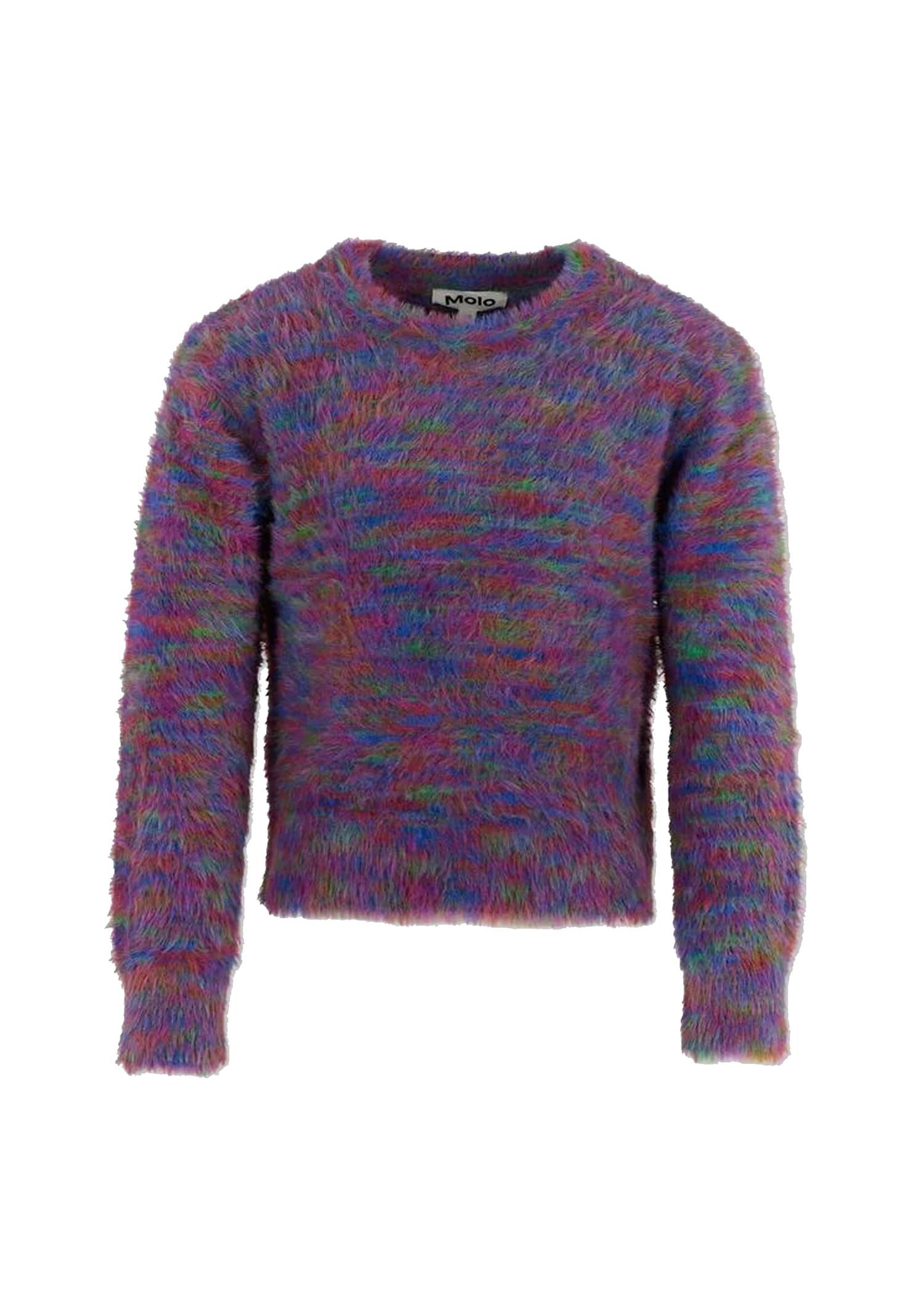 molo purple sweater for girl