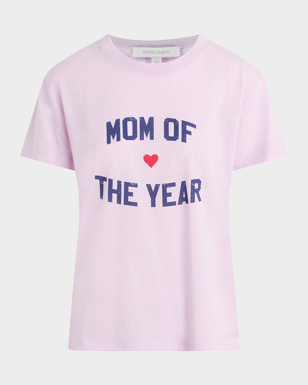 mom of the year tee