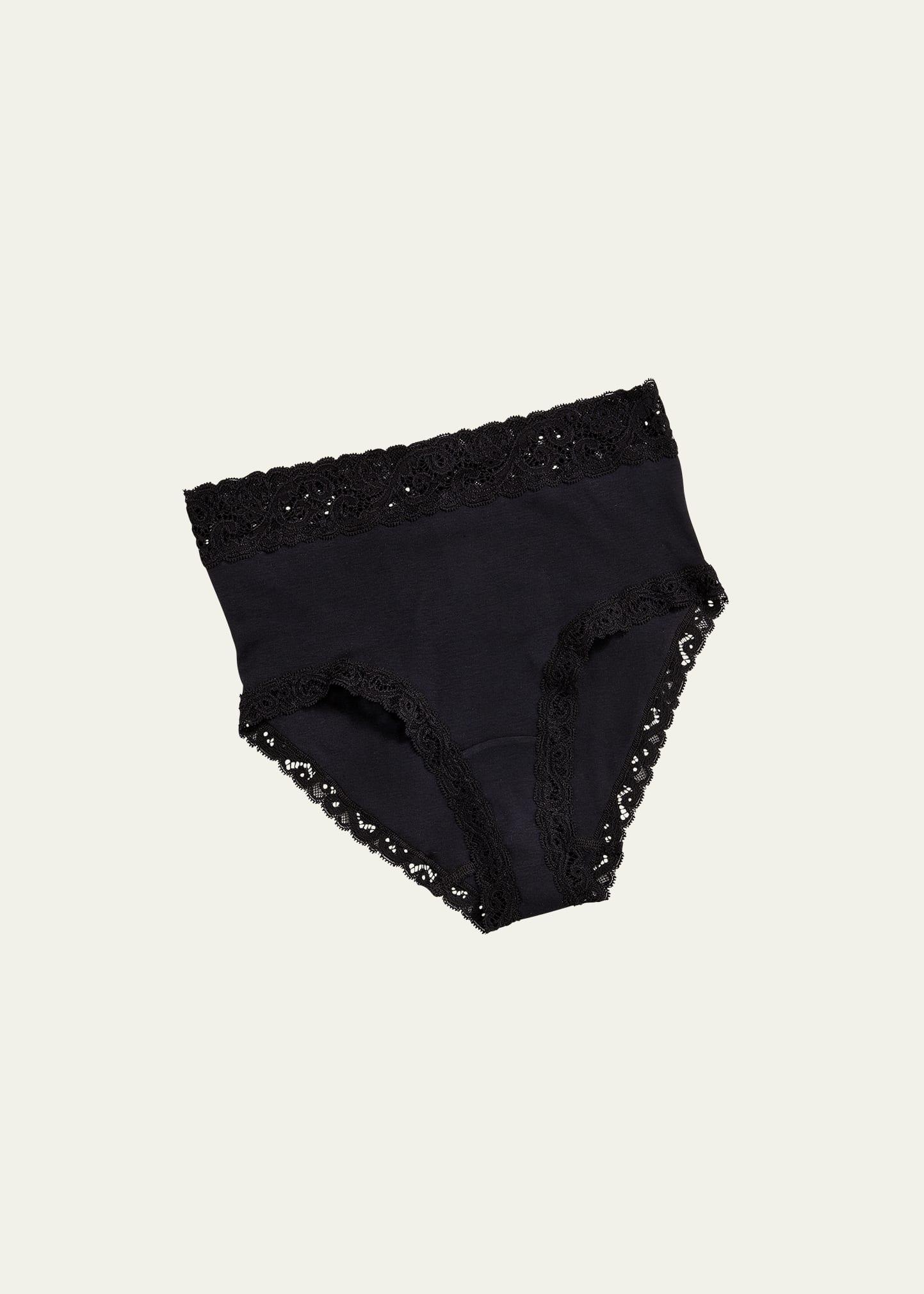 moments lace-trim full brief