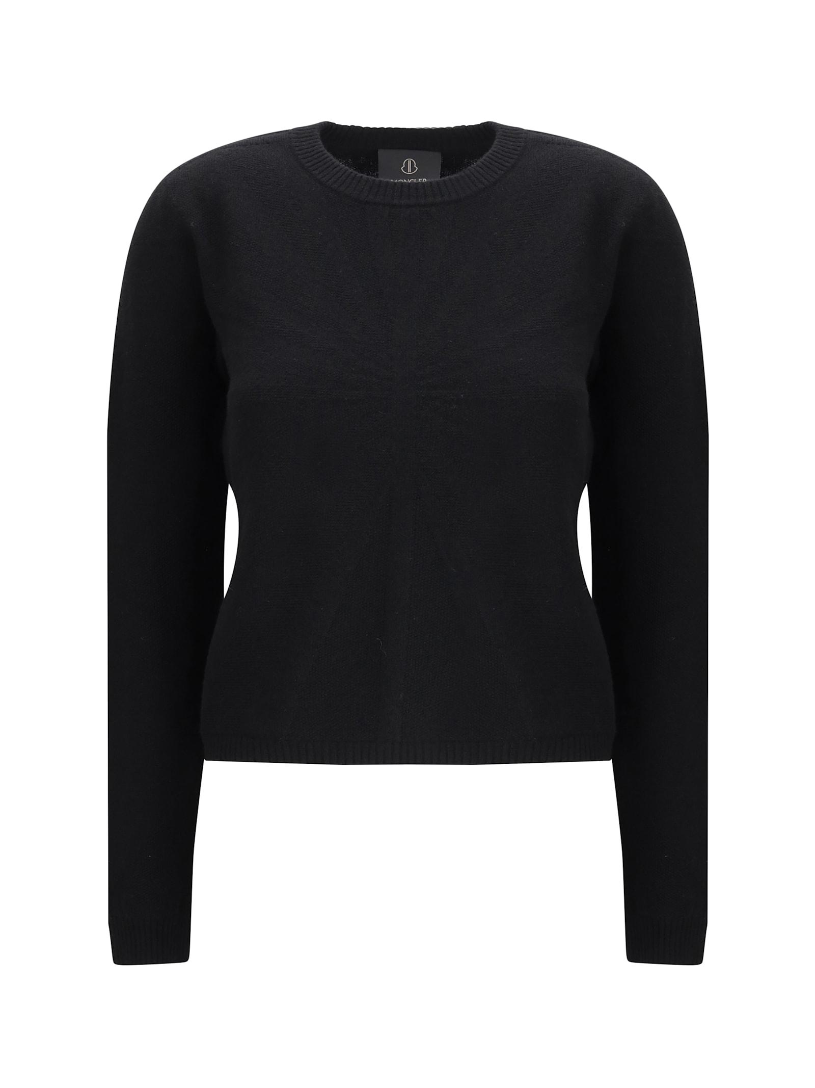 moncler + rick owens biker sweater