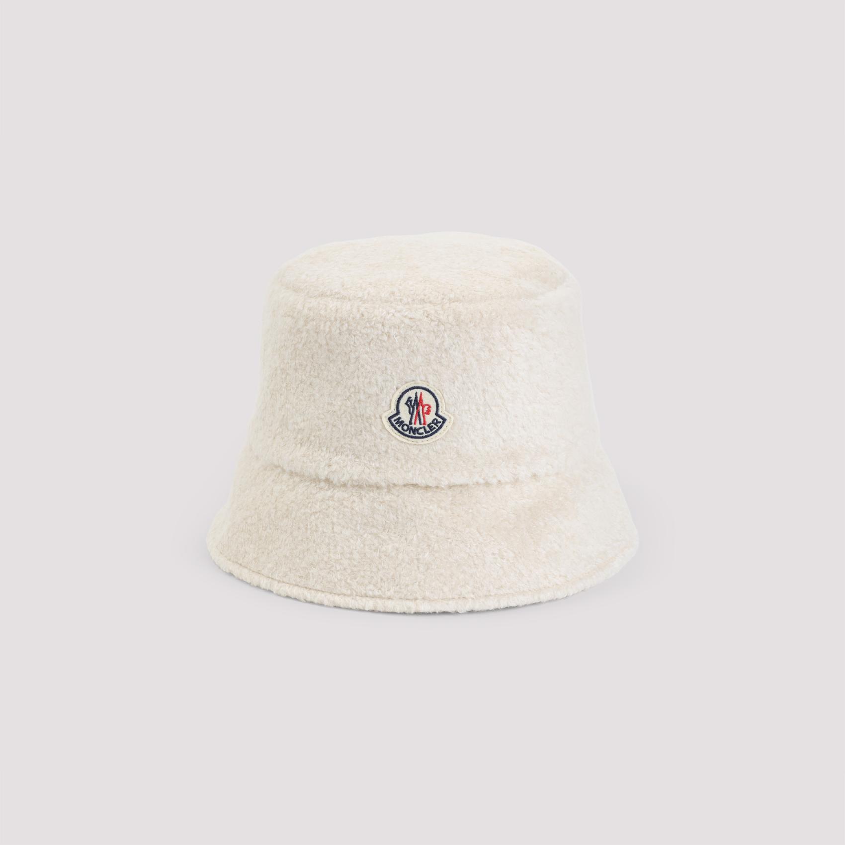 moncler acrylic hat nude & neutrals cotton - women